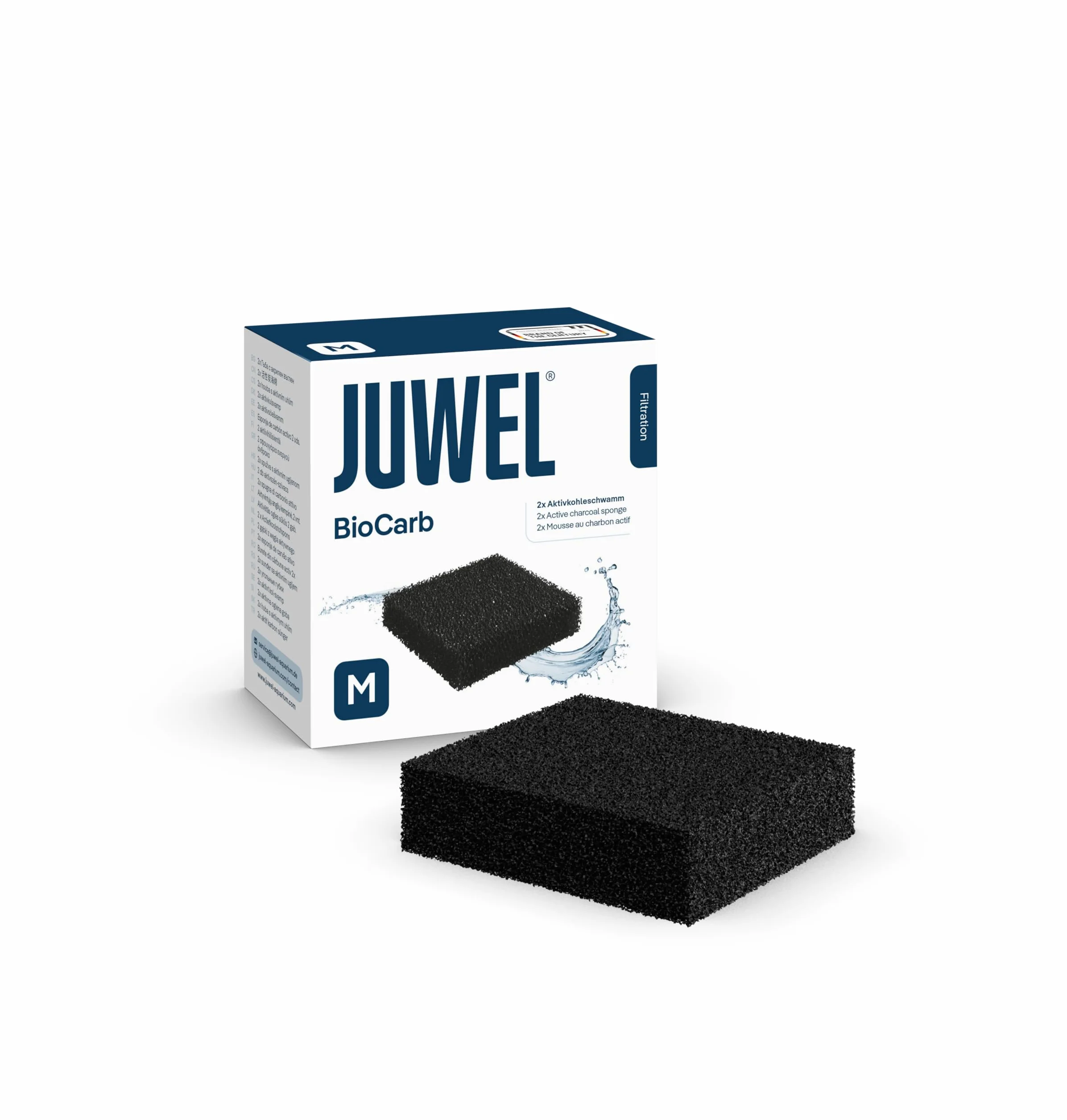 Juwel Biocarb Mousse Charbon Taille M Compact X2 Aquariophilie