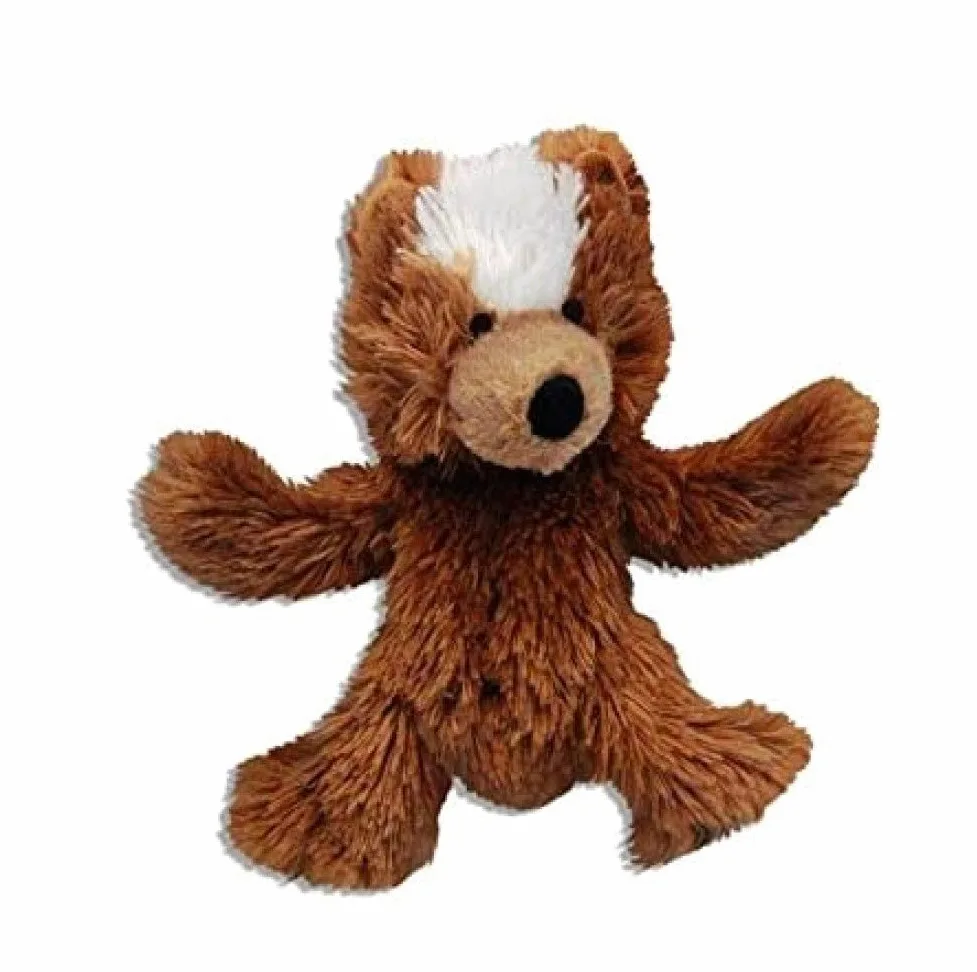 KONG Lot de 6 ours en peluche pour chien Taille XS 8,9 cm