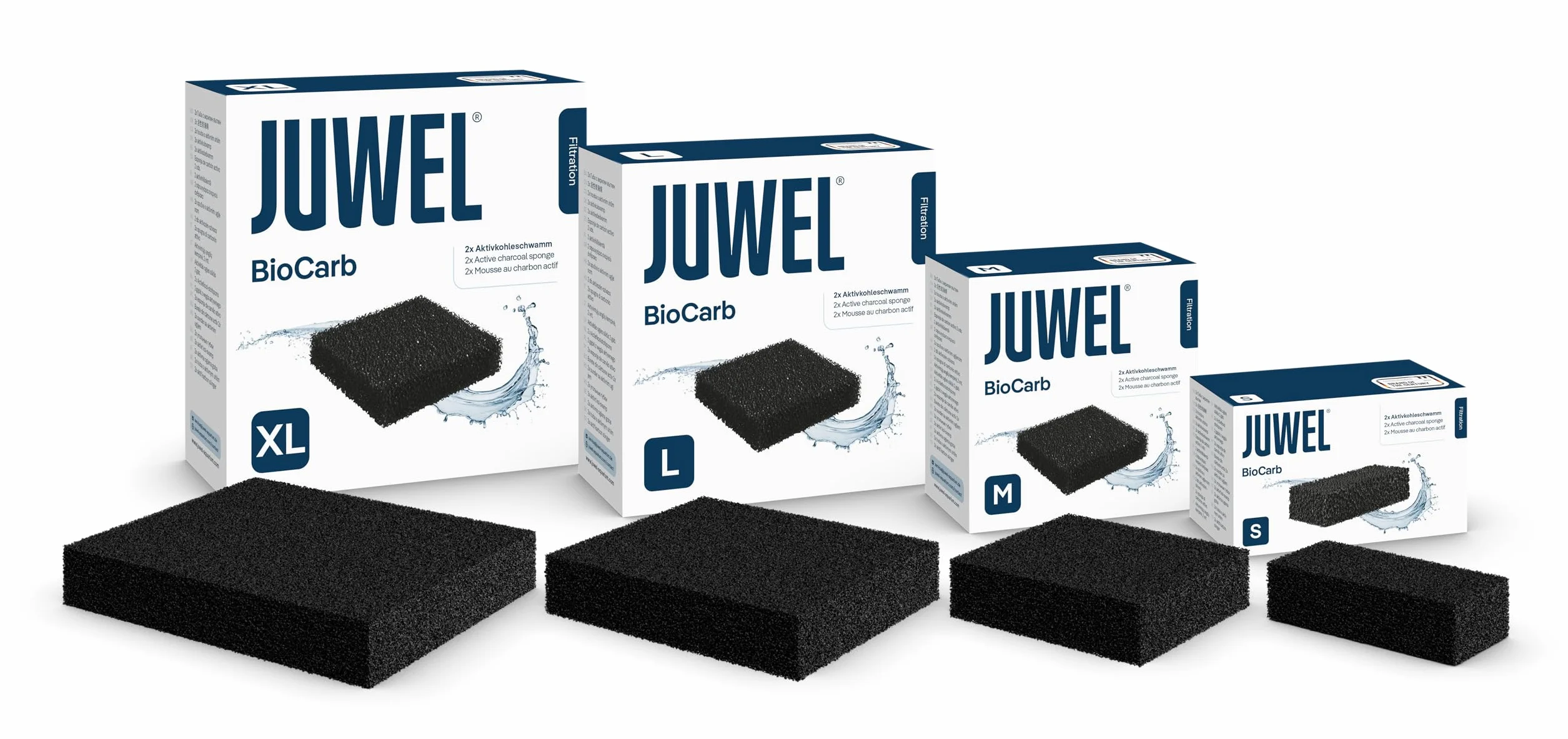 Juwel Biocarb Mousse Charbon Taille M Compact X2 Aquariophilie