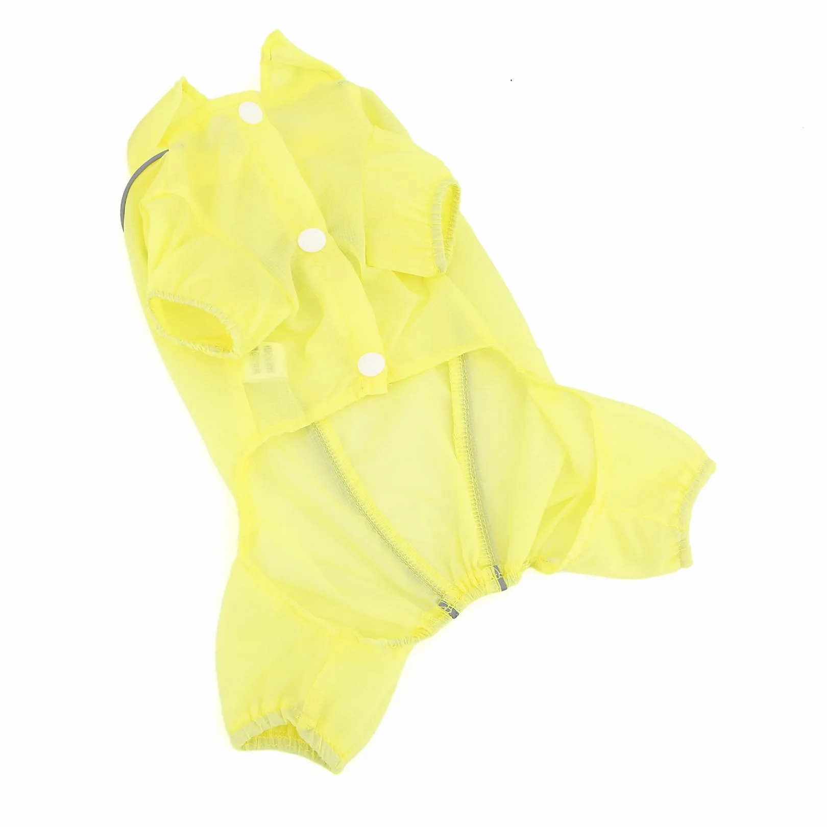PAIDEFIL Combinaison été chien petite taille vêtement protection solaire respirant rafraîchissant bouton jaune M