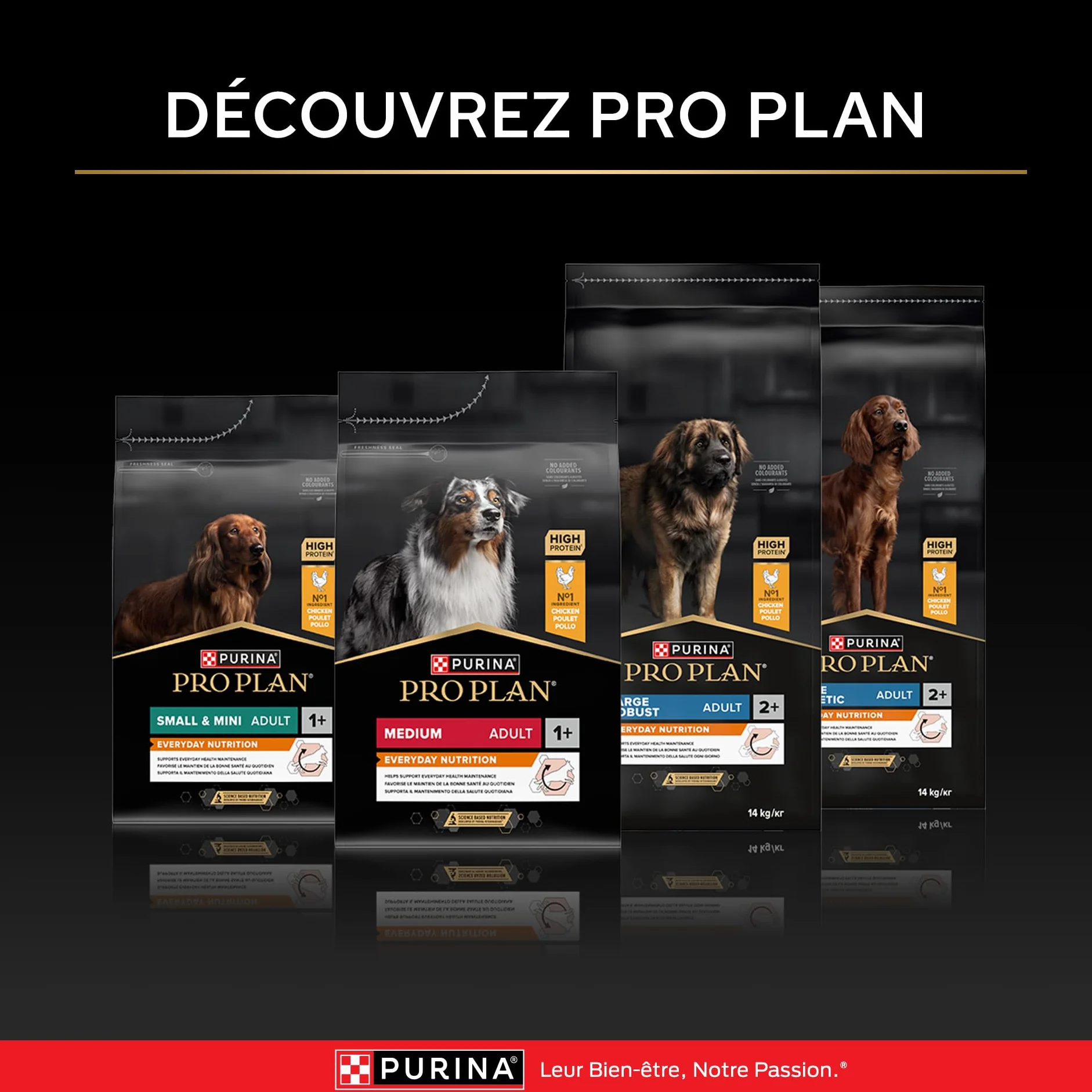 PURINA PRO PLAN Croquettes pour Chiot de moyenne taille Riche en Poulet et Colostrum Sac de 12 kg