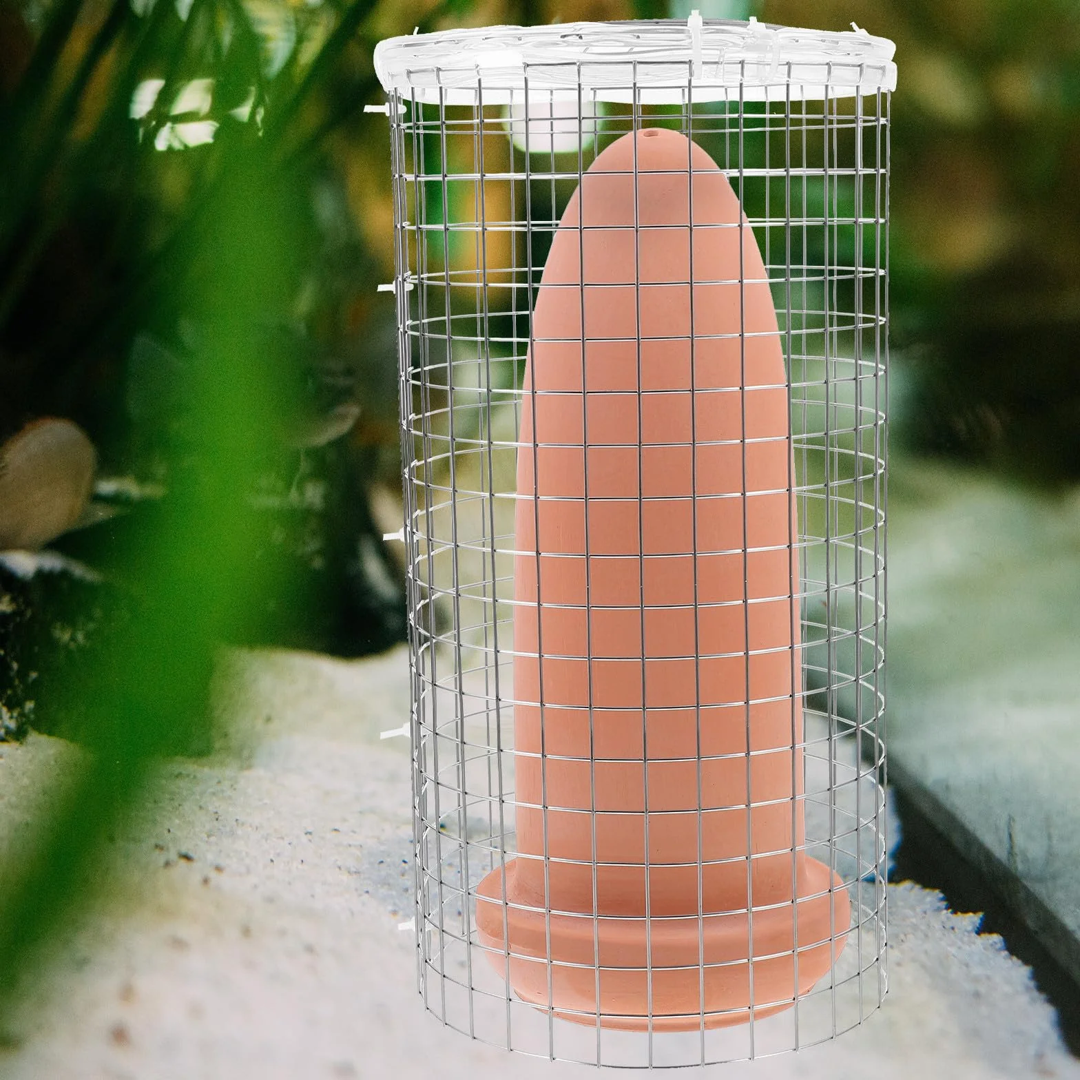Seau de Frai pour Crevettes et Poissons, Cône de Reproduction en Argile Artisanal Grand Format, Décoration Aquarium