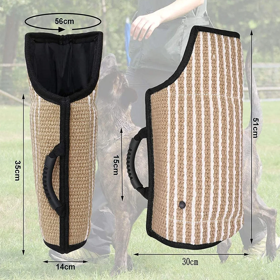 Manche de Protection Anti Morsure pour Chien Chiot Équipement d'Éducation