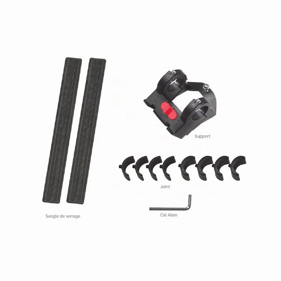 Panier avant vélo amovible en toile pour animal domestique avec cadre en alliage d'aluminium