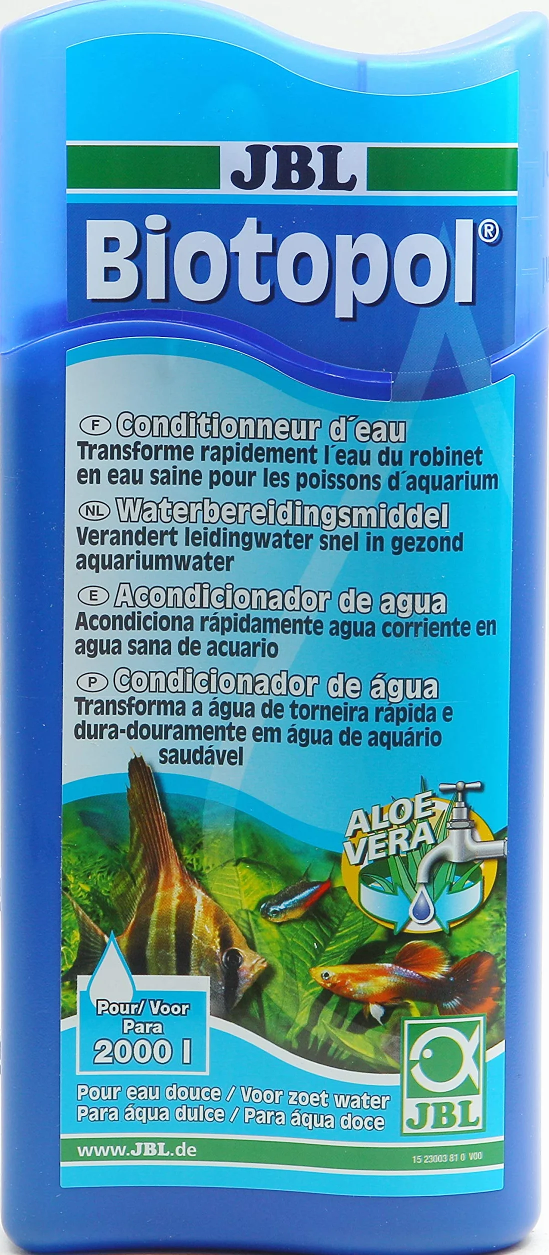 JBL Biotopol Traitement de l'Eau pour Aquariophilie 500 ml