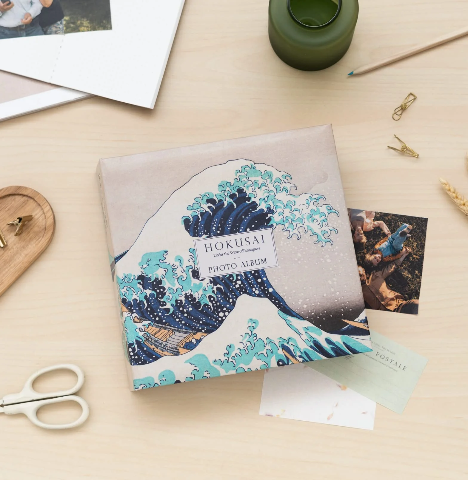 Kokonote Album Photo 10x15 cm Japanese Art 200 Pochettes Couverture Rigide Blanc