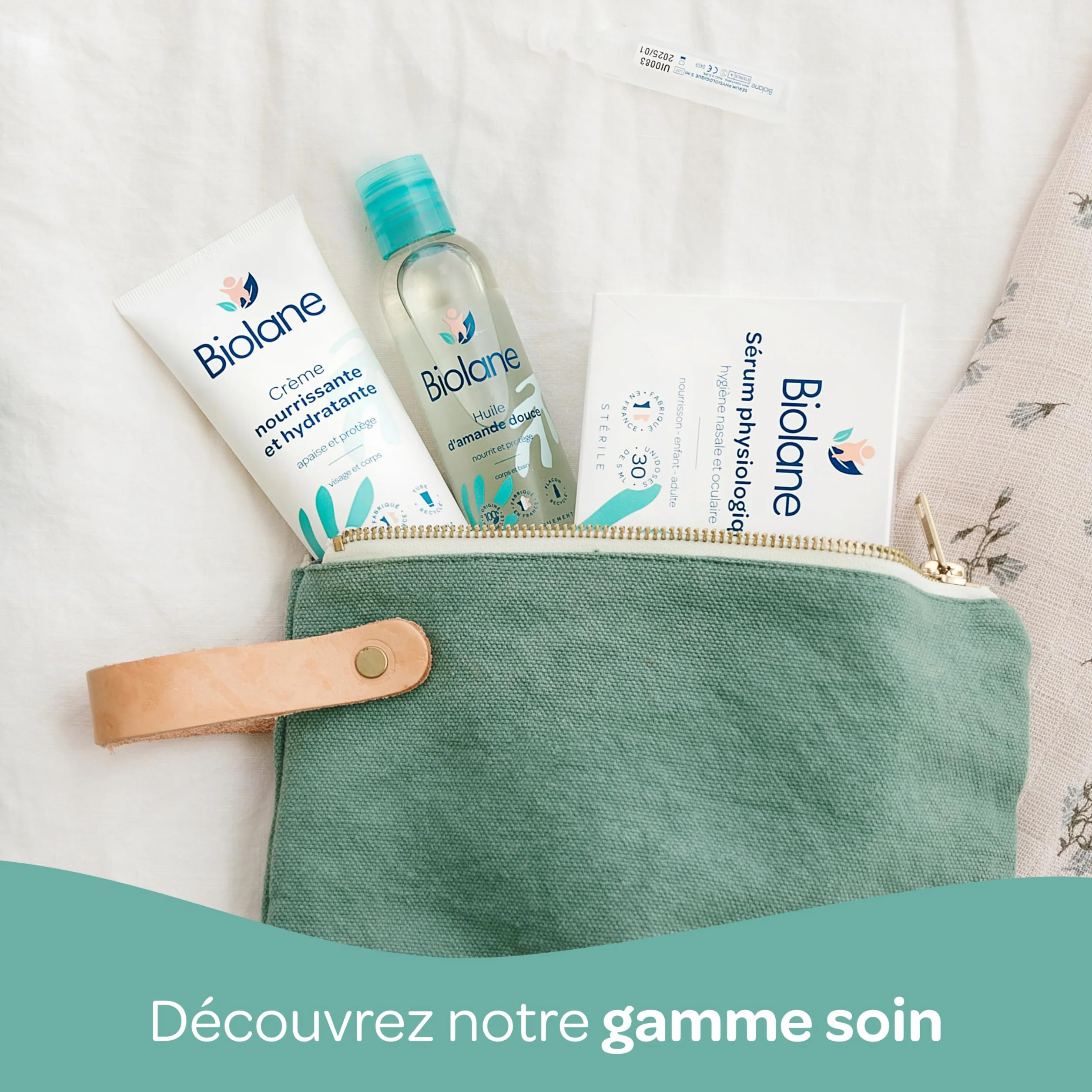 Huile d'amande douce BIOLANE bébé soin bain massage vitamine E 100% origine naturelle Fabriquée en France