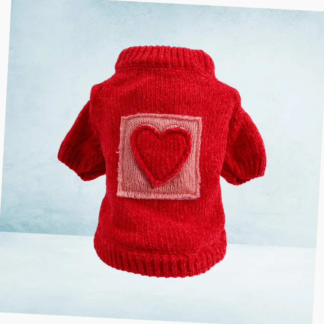 BESPORTBLE Ensemble De 3 Pièces pour Animal De Compagnie Pull Chaud Motif Cœur Manteau pour Chien pour Une Occasion Spéciale