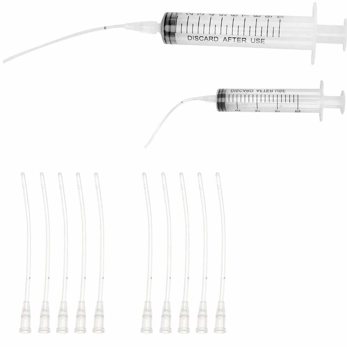 Seringue Alimentaire Plastique 10ml 5ml pour Alimentation Animale, Mesure du Liquide