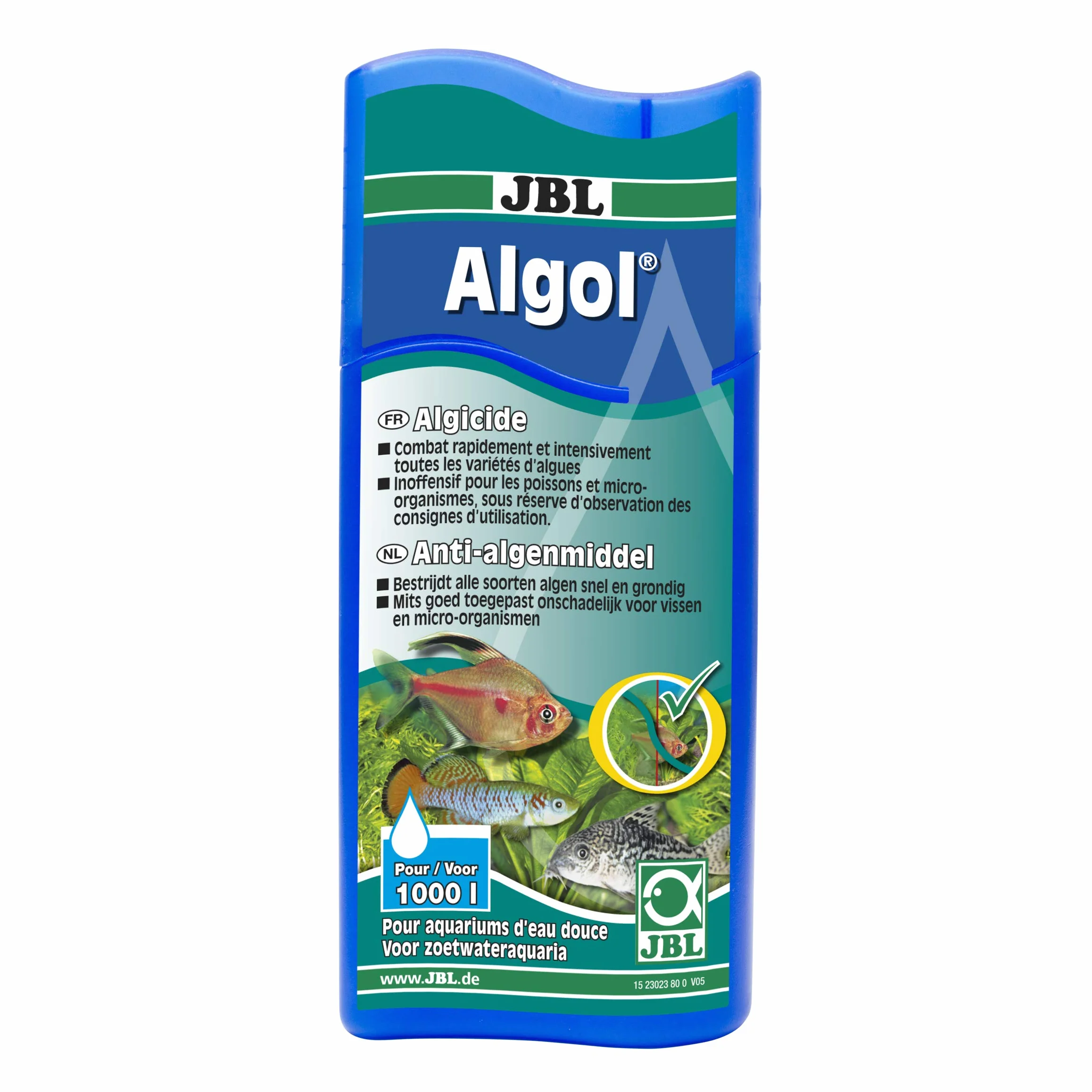 JBL Algol Entretien/Traitement de l'Eau pour Aquariophilie 250 ml