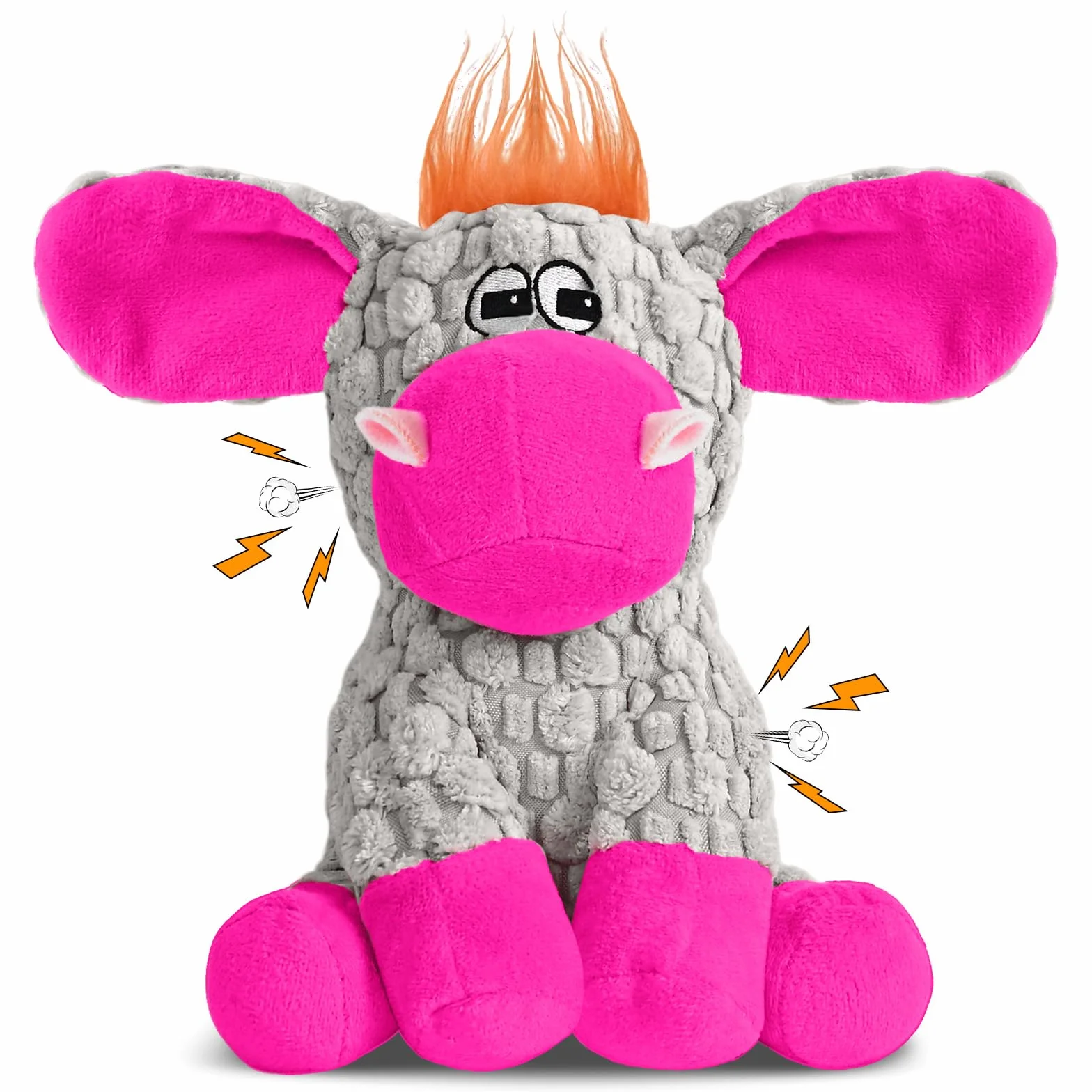 Jouets Interactifs pour Chiens avec Chiffon en Coton et Papier Froissé