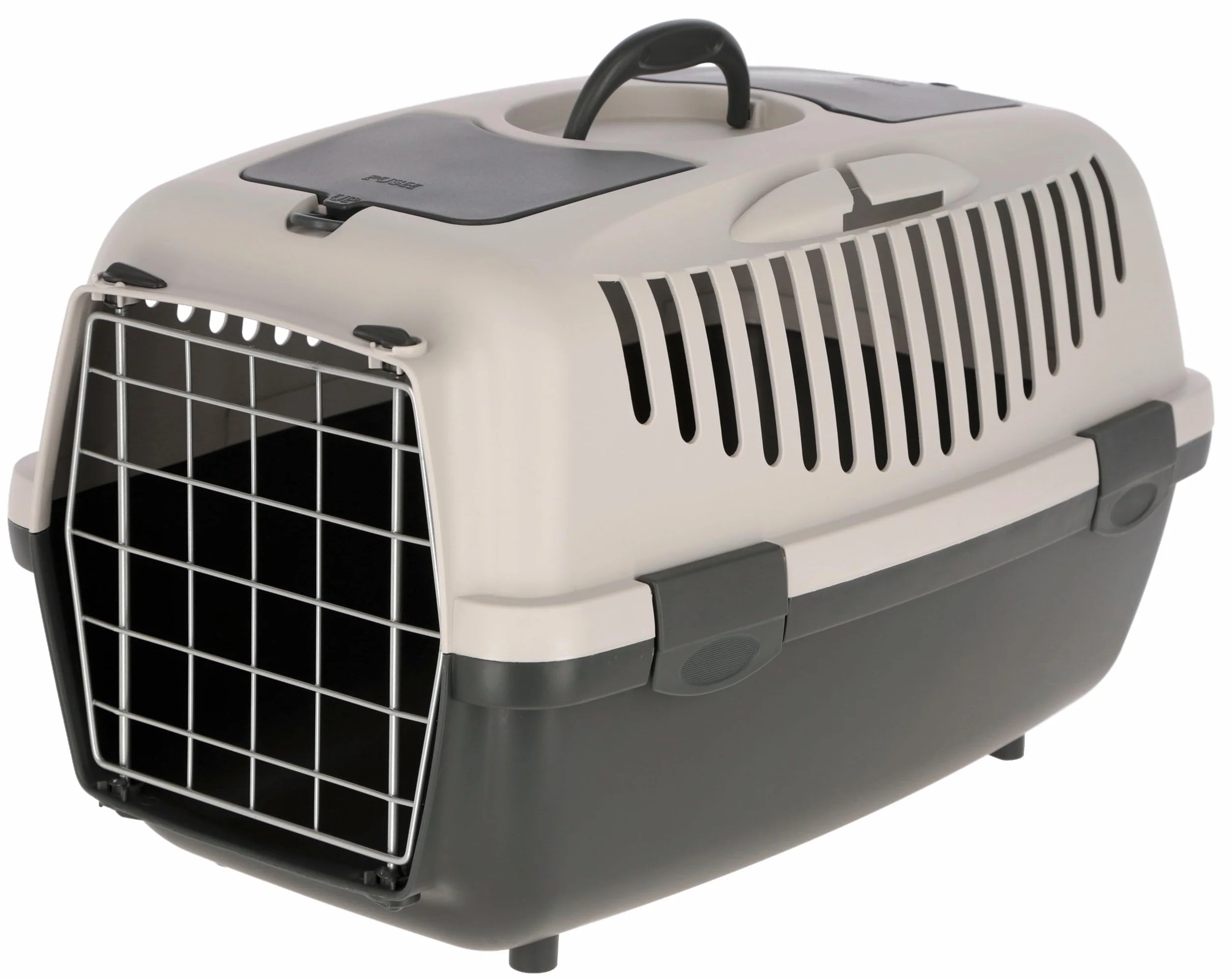 Kerbl Chien Box de Transport Gulliver 55x36x35 cm Gris