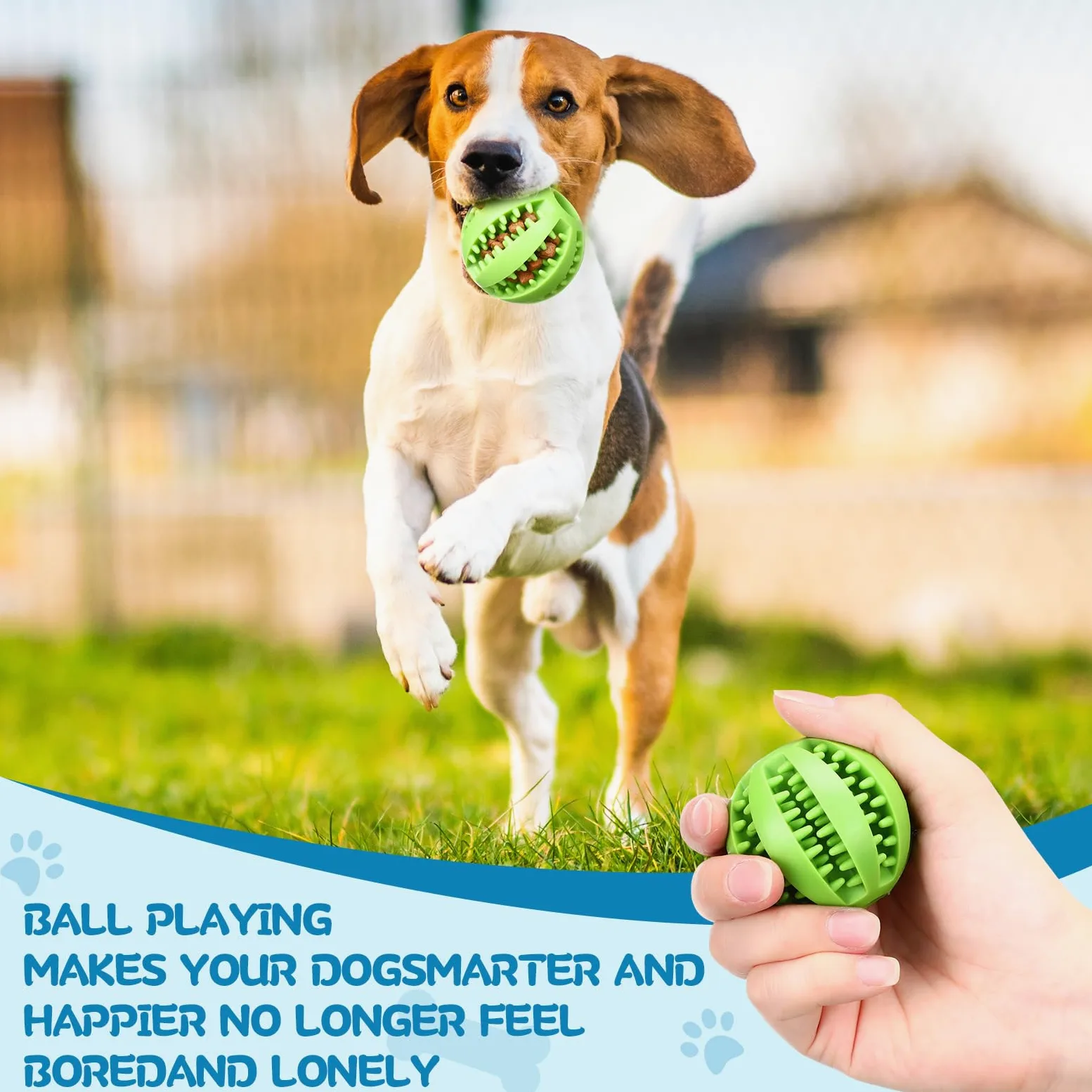 Lot de 12 balles de friandises interactives en vrac pour chien - Balles distributrices de balles pour enrichissement de dentition - Pour l'ennui et la stimulation du cerveau - Pour les garder