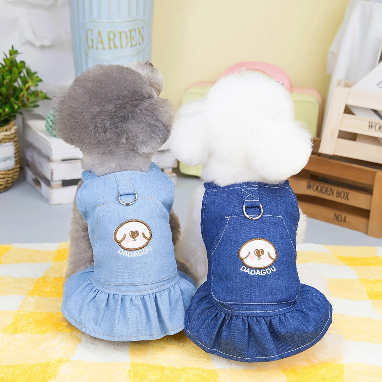 Jupe de Luxe pour Chien Robe Princesse Mariage Soirée Chiots Petite Fille