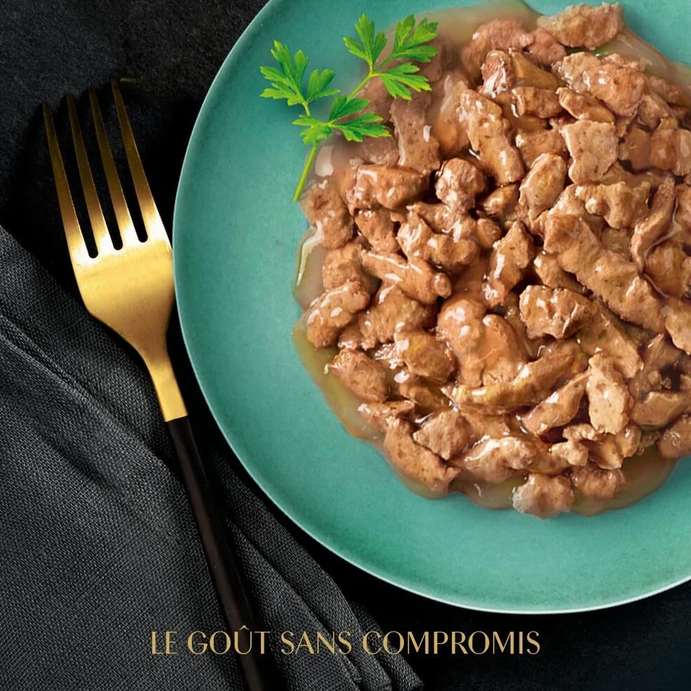 SHEBA Mini Filets en Sauce Sélection à la Volaille barquettes pour Chat Adulte 4 variétés Mega Pack 32x85g