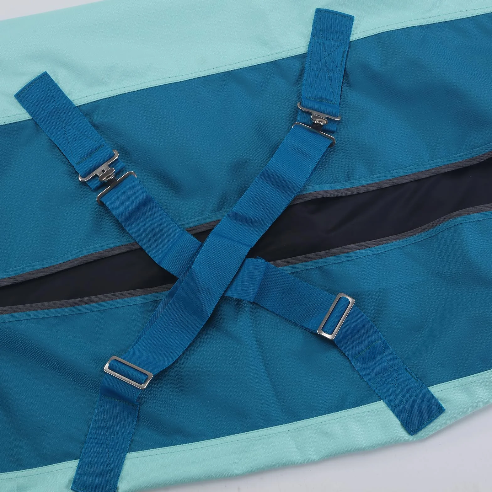 Couverture de pluie 1200D imperméable pour poney, sans rembourrage, légère et respirante