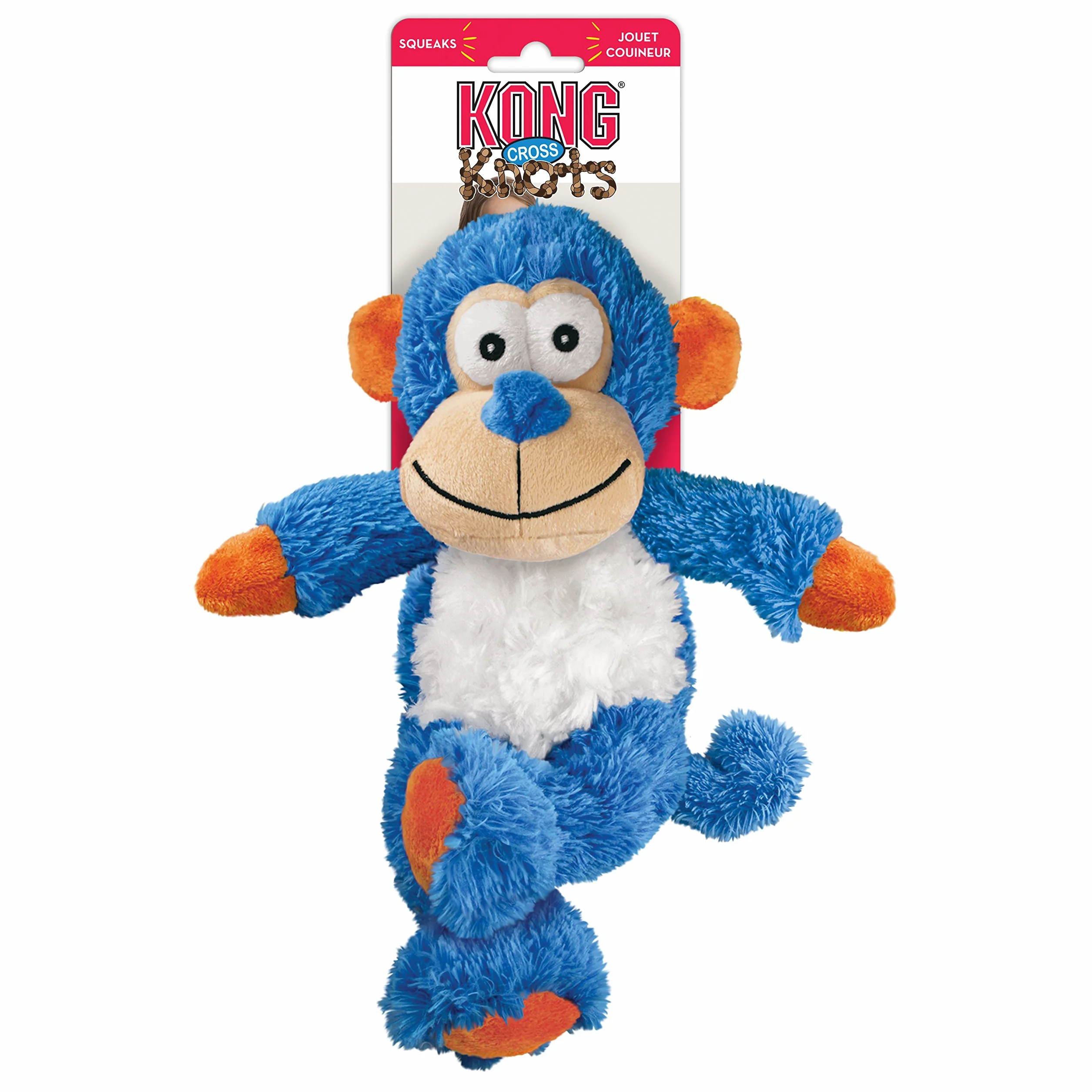 KONG Cross Knots Monkey Cordes Noués pour Chien Petit Moyen Small Breeds