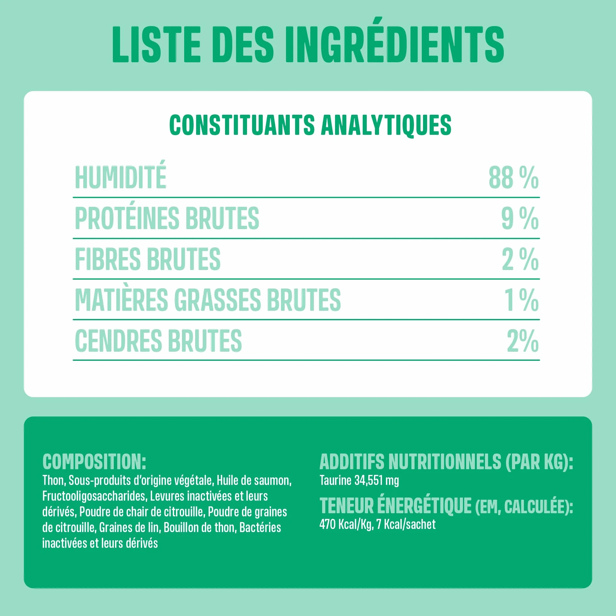 ivvi Essence Digestion pour Chats – 30 Snacks crémeux Thon courge graines de Lin postbiotique – Flore intestinale – 450 g