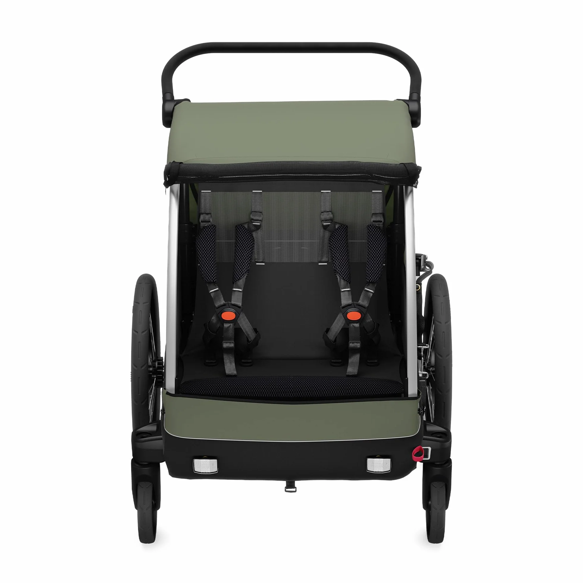 Thule Courier Remorque De Vélo Enfants Chiens Cargo Vintage Green