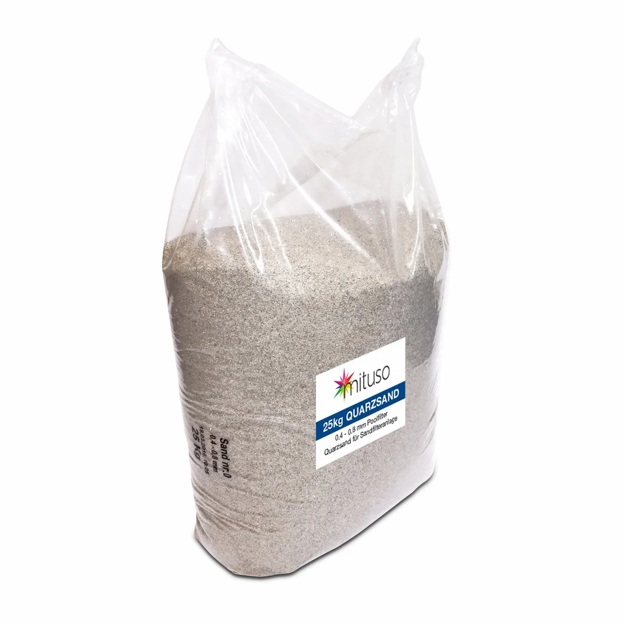 Mituso Sable de Quartz pour Aquarium 25 kg