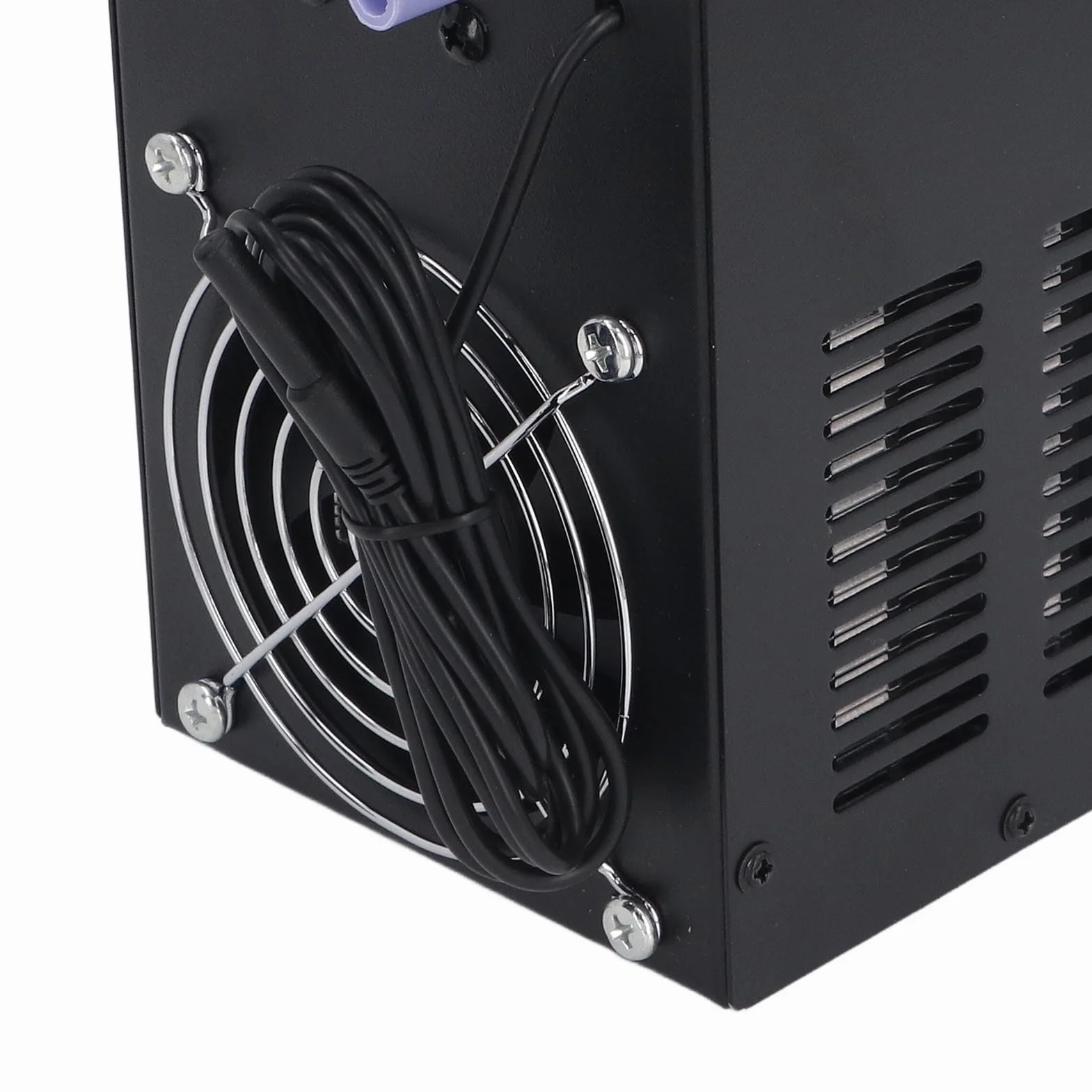 Refroidisseur d'eau Système de Refroidissement Silencieux 70W pour Aquarium Eau Douce et Salée R134a adapté aux Crevettes Coralliennes (Prise UE)