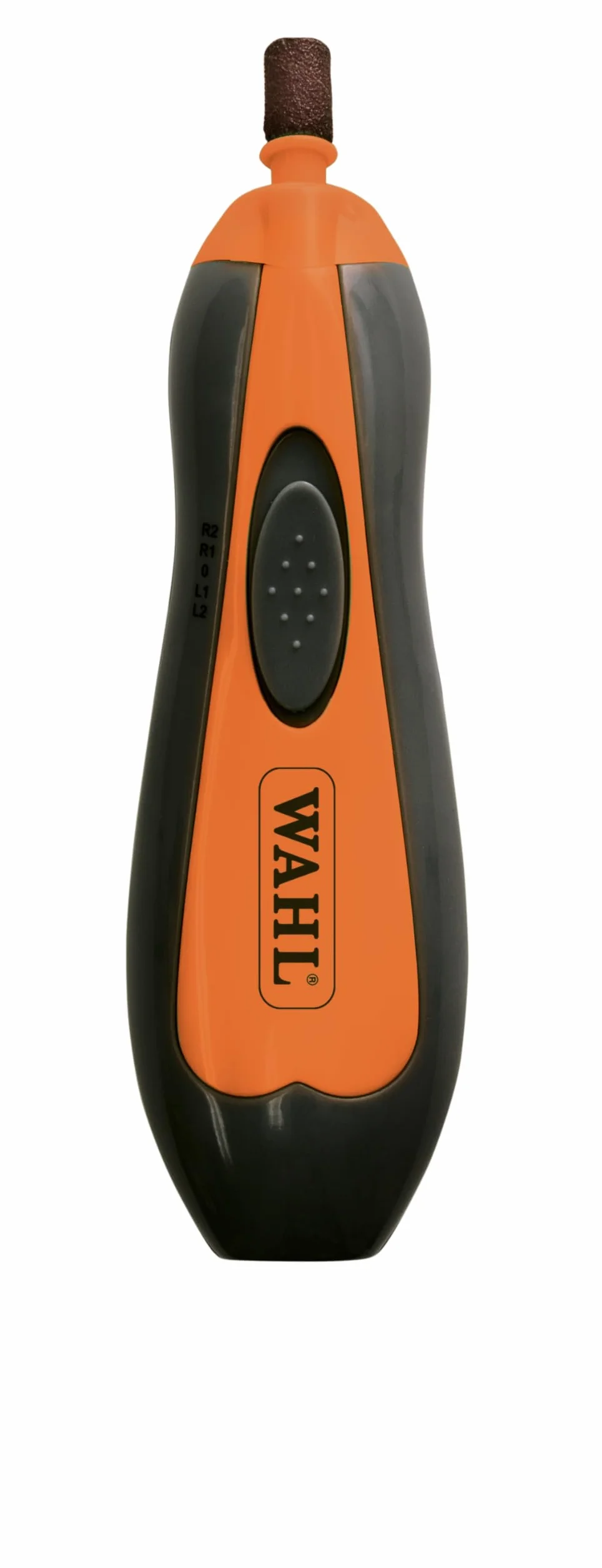 Wahl Pet Nail Grinder - Outil pour Couper Les Griffes des Animaux, Lime à Ongles silencieuse et légère pour Chiens, 2 Vitesses, sûre et Douce, Orange