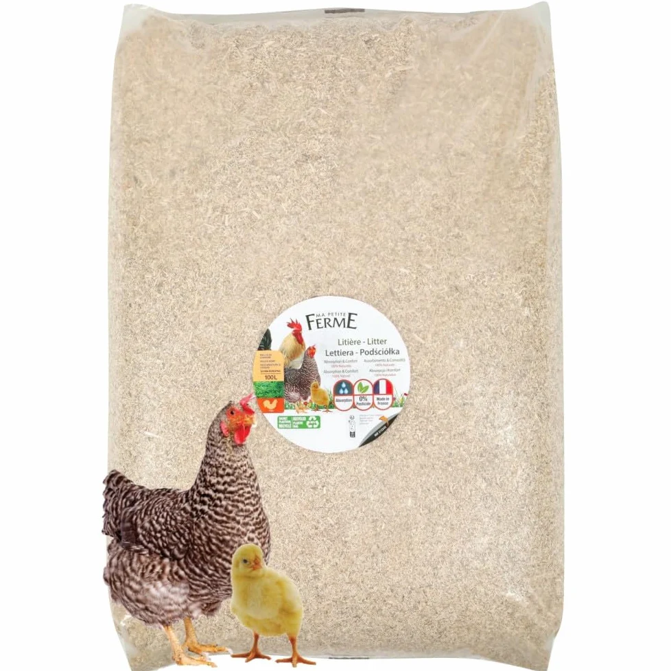 animallparadise - Litière Chambiose 100 litres pour Poule, Poussin Animaux de Basse Cour