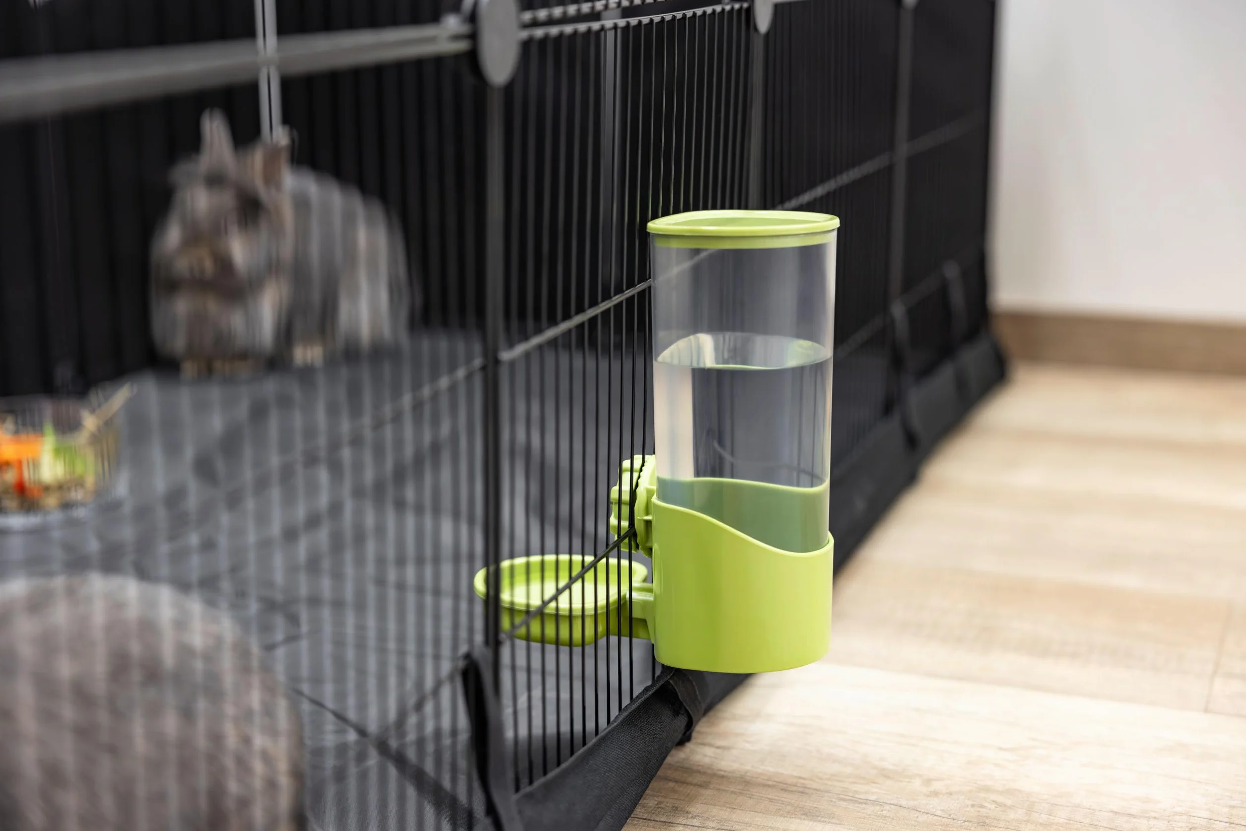 Kerbl Distributeur d'eau pour rongeurs 850 ML Vert/Transparent Plastique