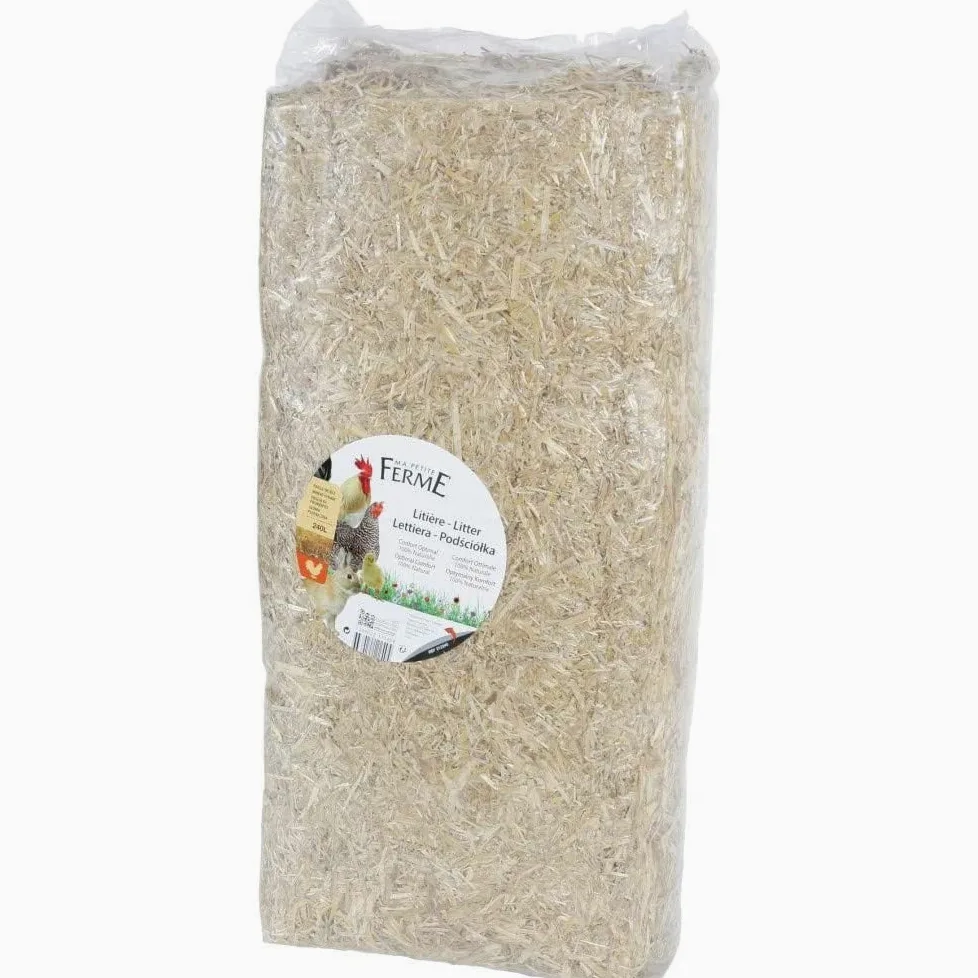 animallparadise - Paille Naturelles 240 Litre (8 kg) litière Animaux Basse-Cour,