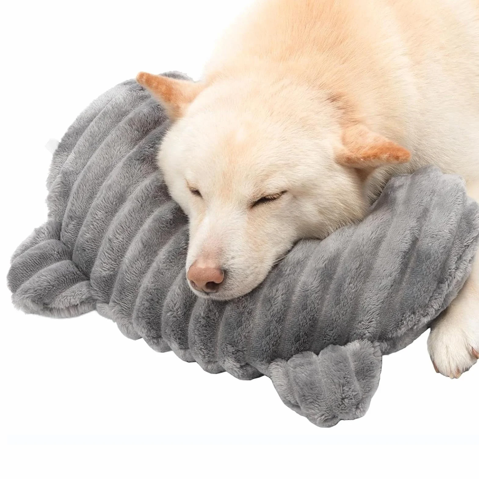 Coussin pour Chien Apaisant Cervical Lavable en Machine Oreiller pour Chat Cage Canapé
