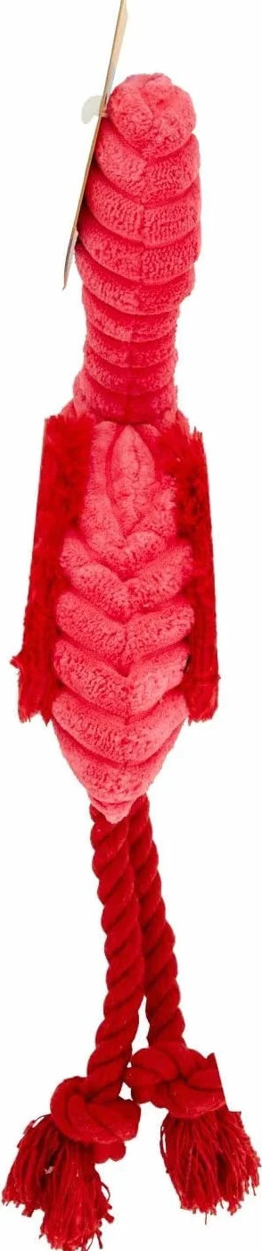 VITAKRAFT Safari Flamant Rose Jouet Pour Chien Peluche Avec Couineur Velours Côtelé 1 Pièce