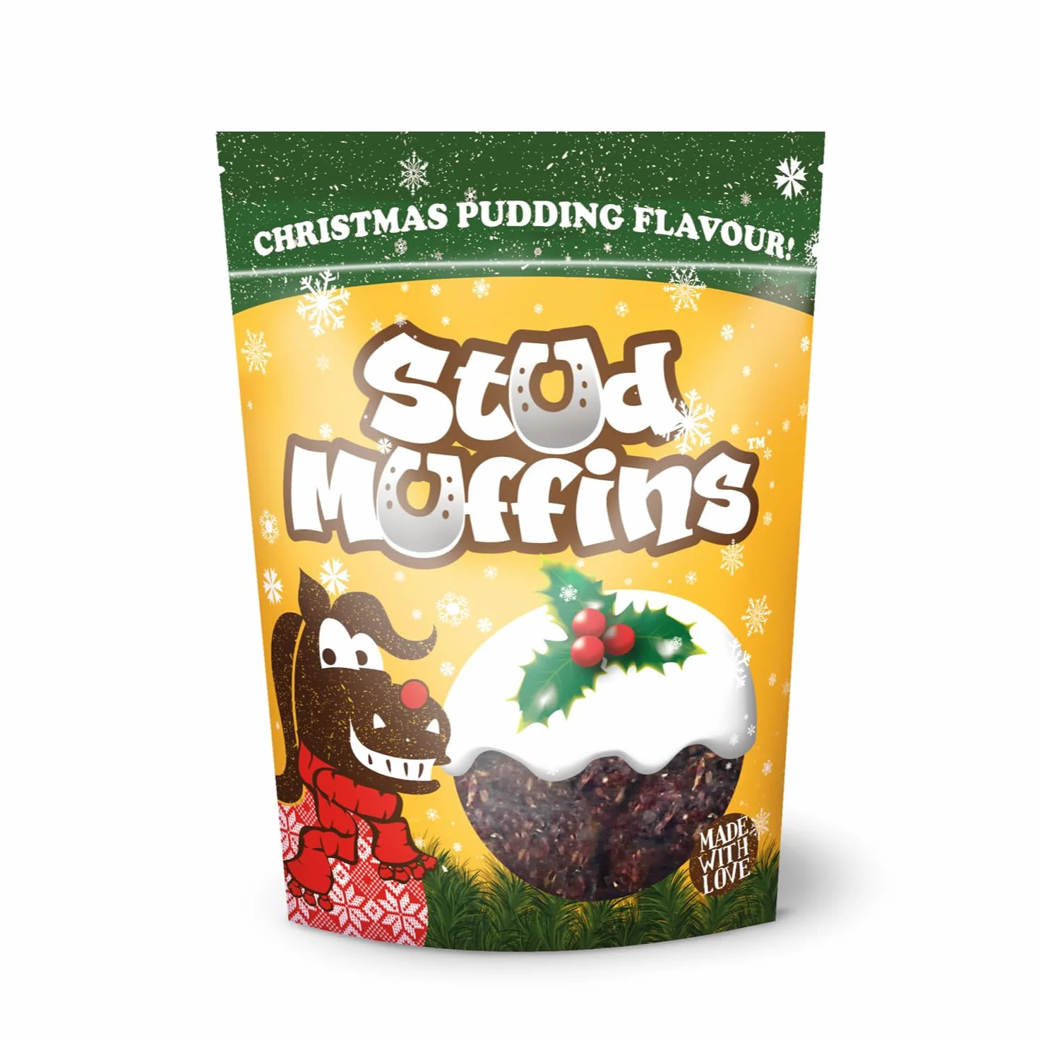 Stud Muffins LIK0725 Lot de 15 Muffins saveur Pudding de Noël