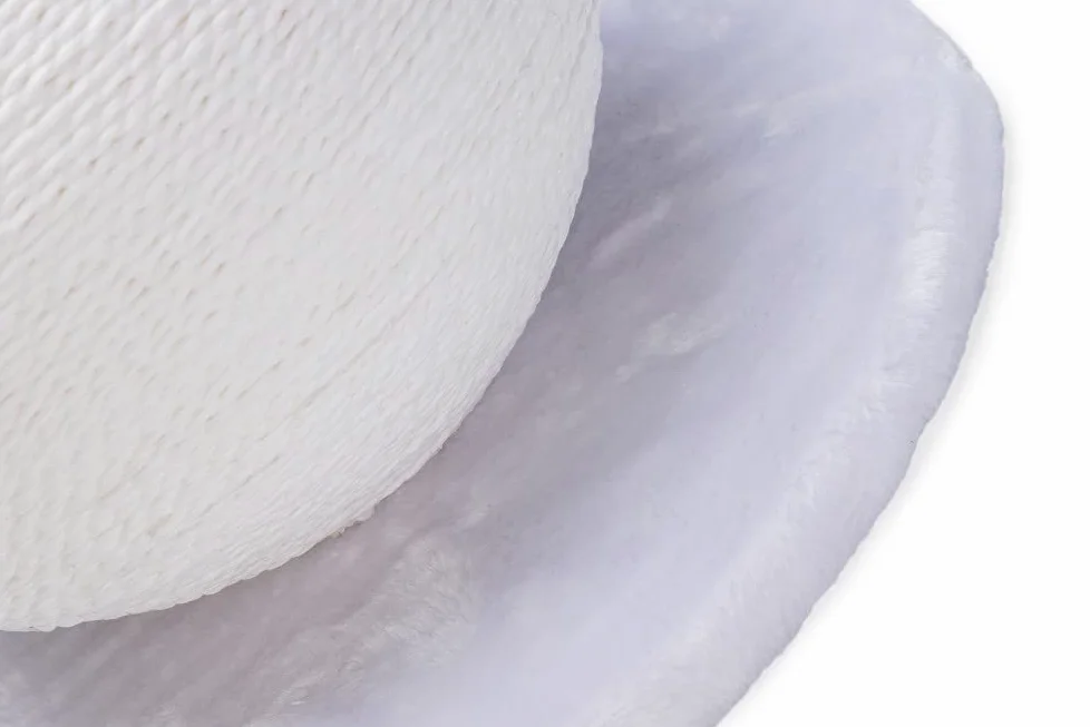 Karlie Boule à gratter pour Chat - Bolly - 30,5 x 30,5 x 28 cm - Blanc