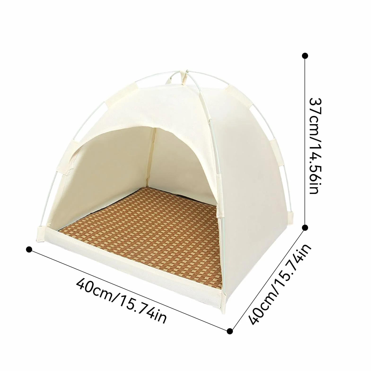 Tente pour chat extérieur pop multifonction respirante été chatons chiots lapins