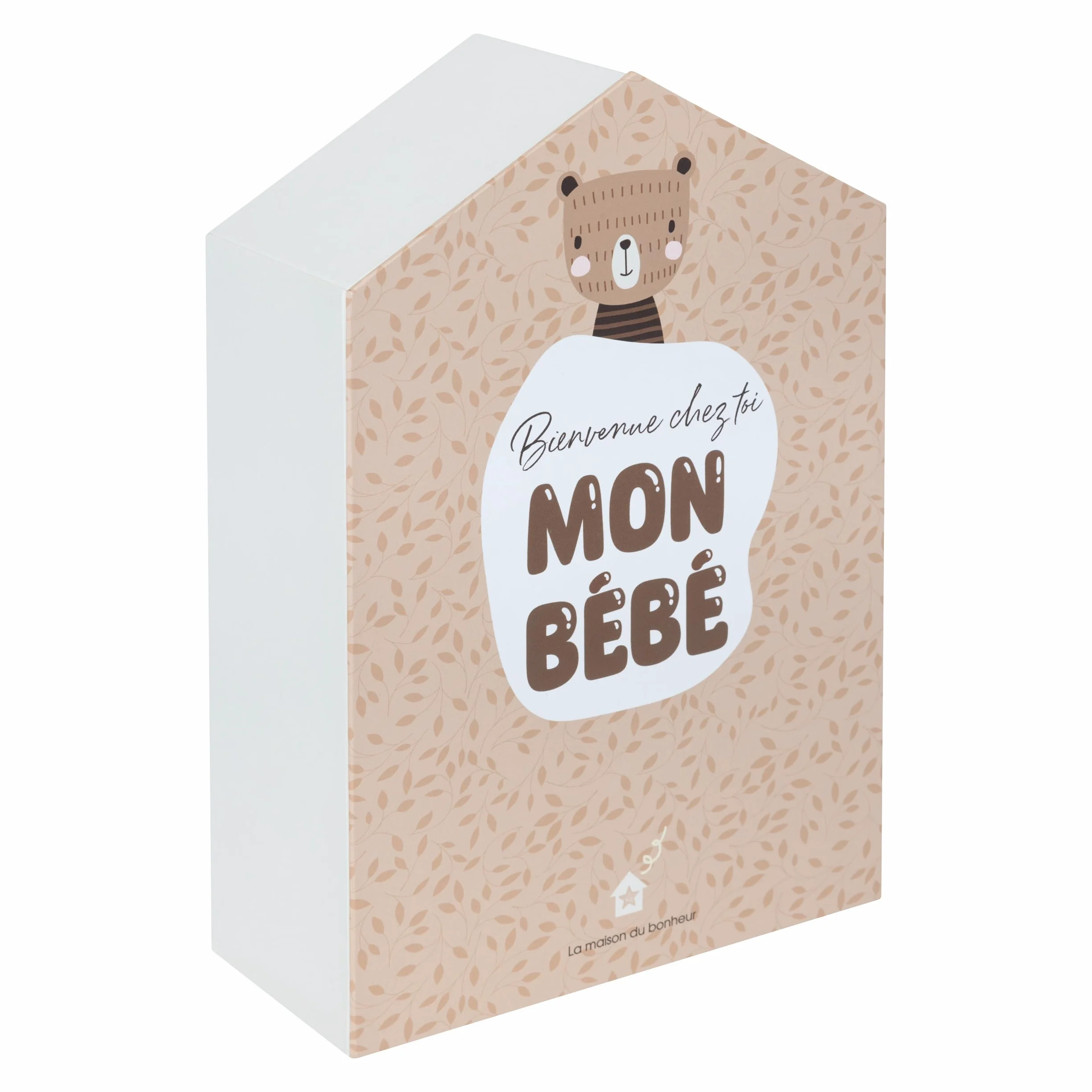 Atmosphera Coffret de Naissance Maison Ourson Bienvenue chez toi Mon Bébé