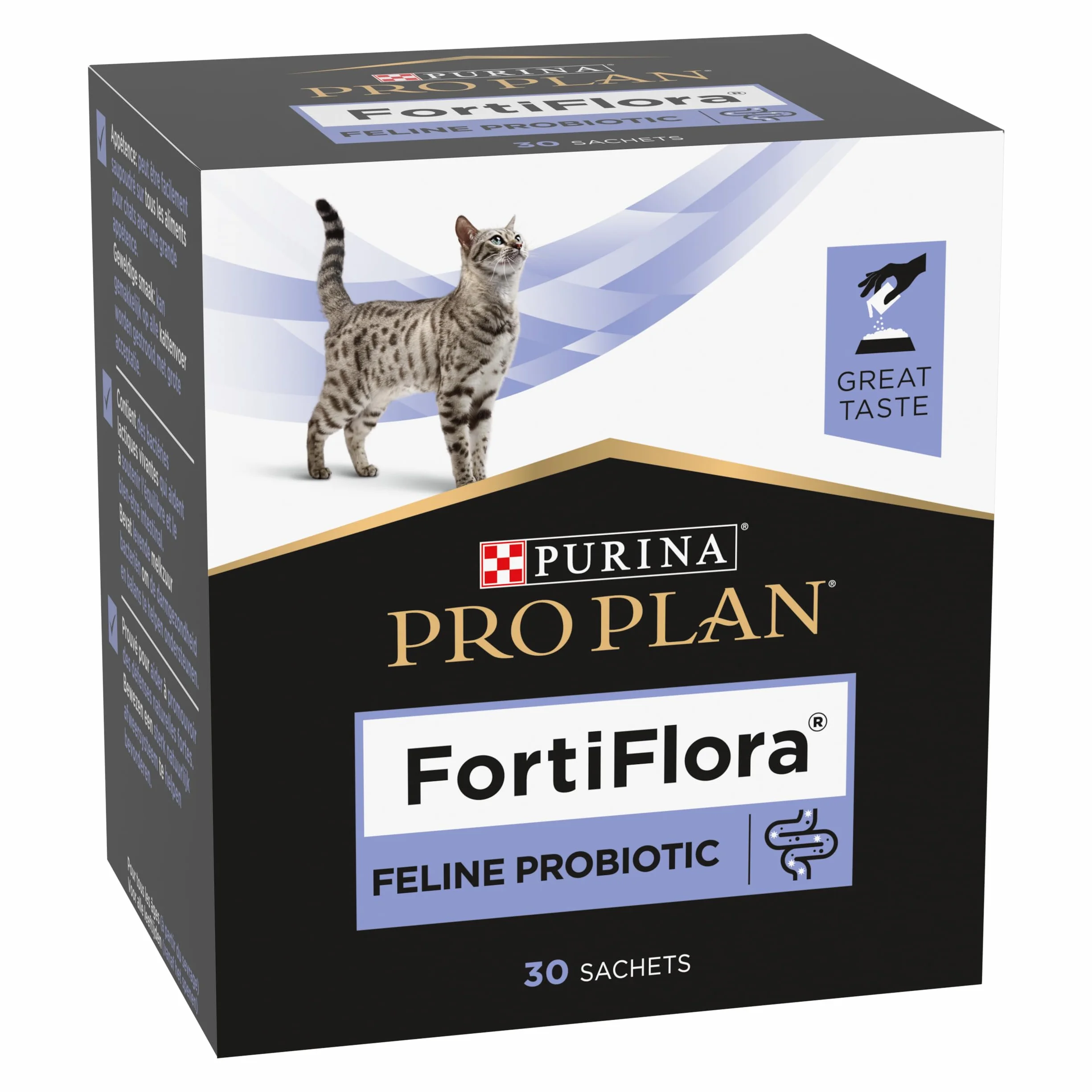 Purina Fortiflora Nourriture pour Chat 30 x 1 g