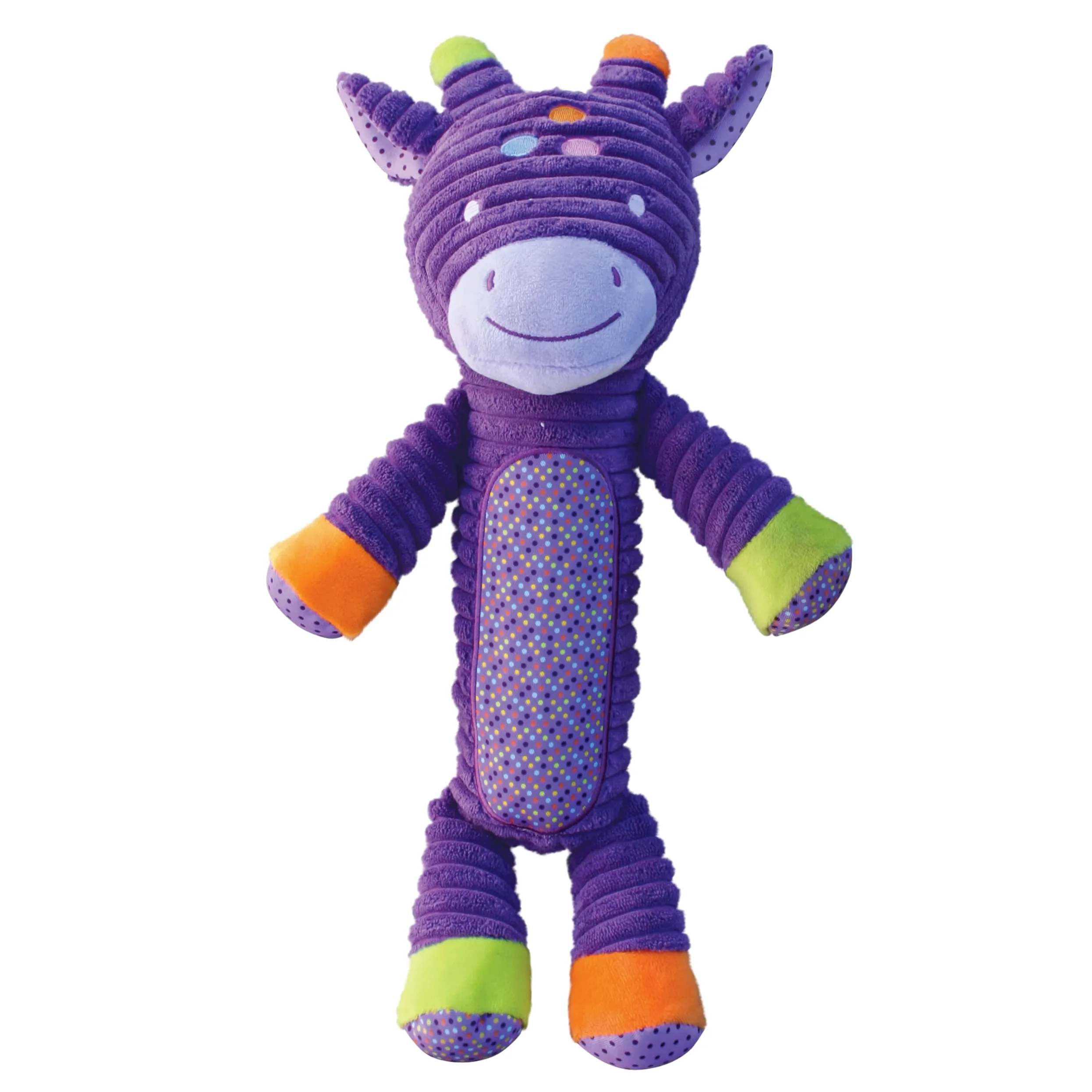 KONG Company 38742120 : Patches Adorables Jouet en peluche pour chien, Girafe XL