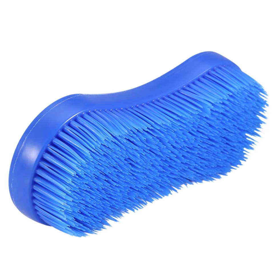 CHICIRIS Brosse de Nettoyage en Silicone pour Chevaux, Outil de Toilettage équestre, Légère et Portable