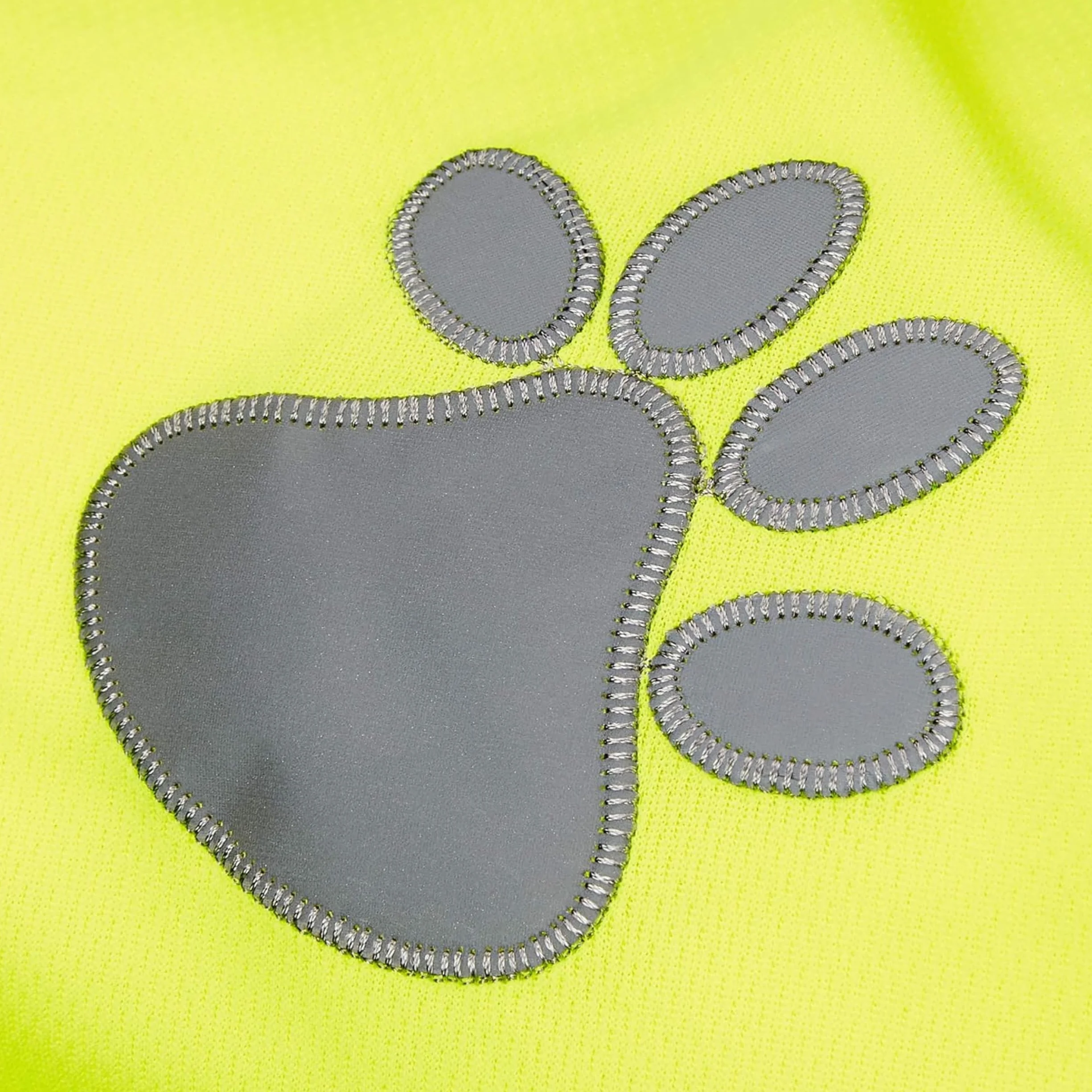 Gilet de sécurité pour Chien XS Haute visibilité Jaune Fluo Réfléchissant Léger Ajustable