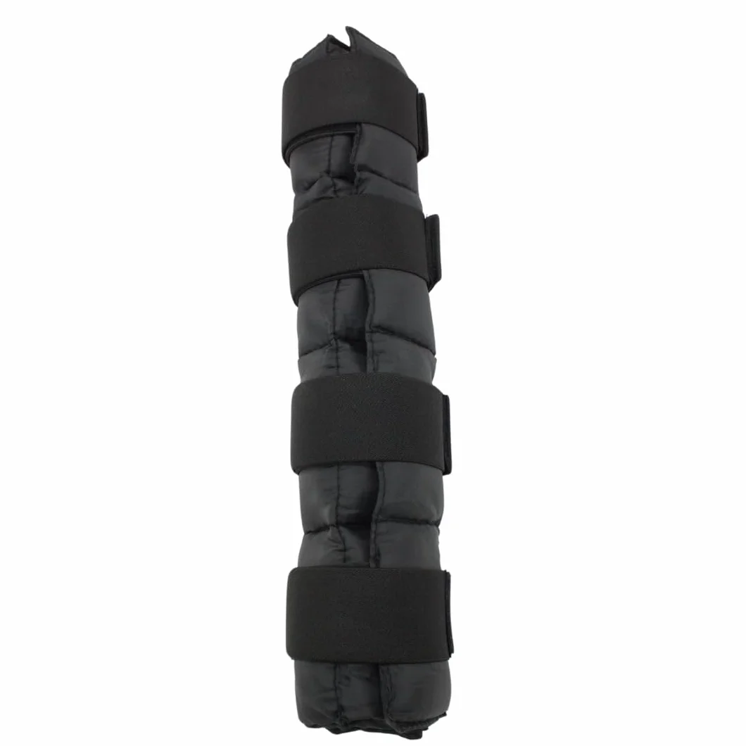 PFIFF Guêtres de Refroidissement en Gel réutilisables pour Jambes Chevilles Sabots Noir