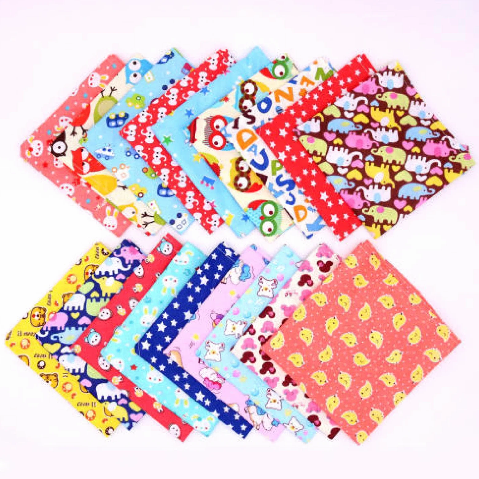 Bandanas pour chiens de style mixte mignon, chiot, chat, écharpe, accessoires de toilettage pour chiens de petite et moyenne taille, 60 pièces M