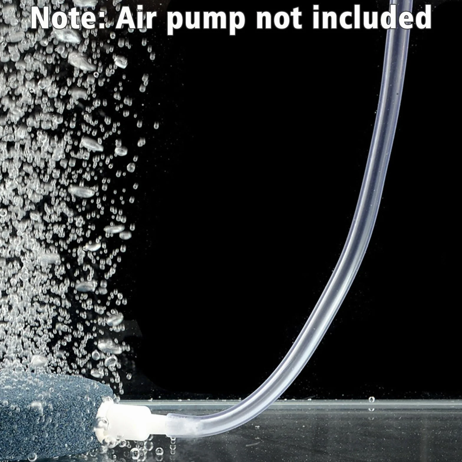 Tuyau Aquarium 10M 4/6MM PVC Transparent pour Pompe à Air CO2 et Étang