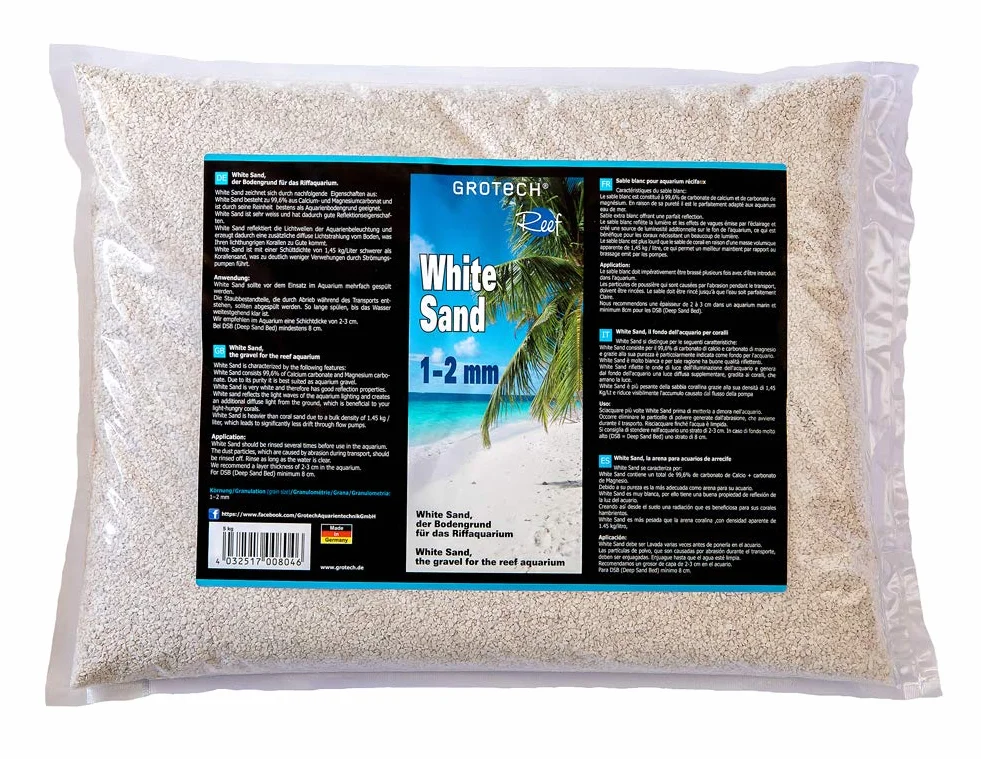 Grotech White Sand 1-2mm 25kg