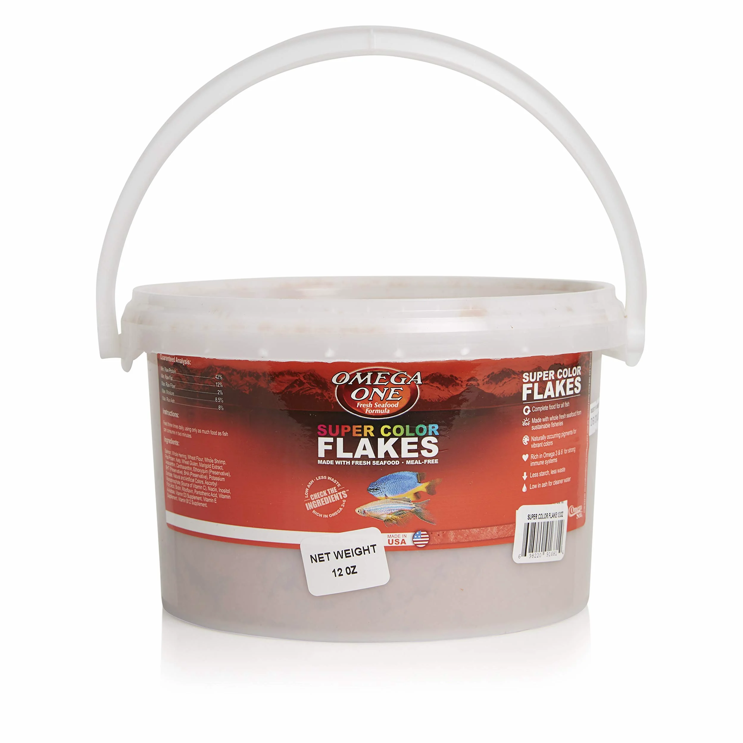 Omega One Super Color Flakes 12 oz