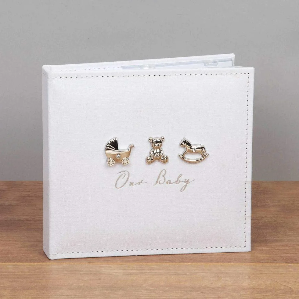 Widdop Our Baby CG1566 Baby Photo Album Holds 50 6x4 Photos