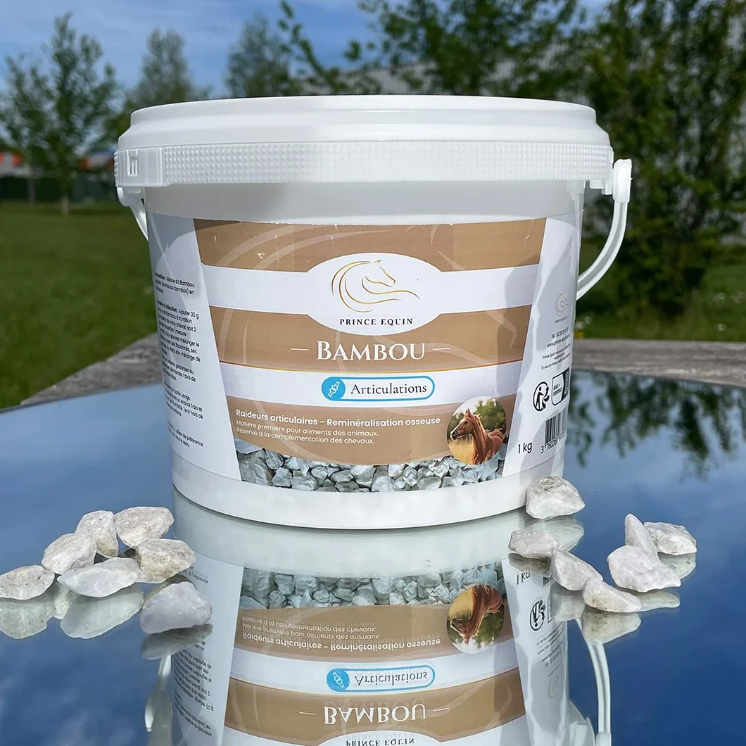 BAMBOU Complément nutritionnel Cheval Seau 1 kg Santé articulations Reminéralisation osseuse