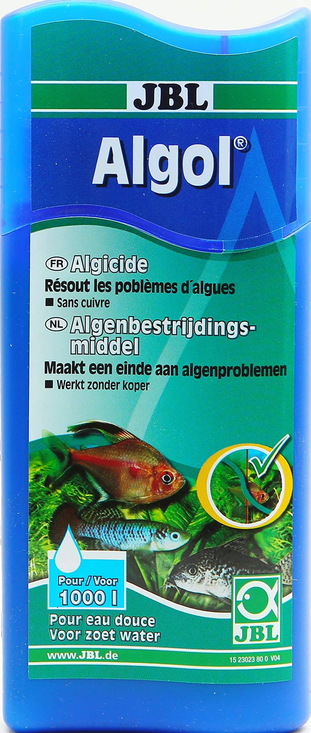 JBL Algol Entretien/Traitement de l'Eau pour Aquariophilie 250 ml