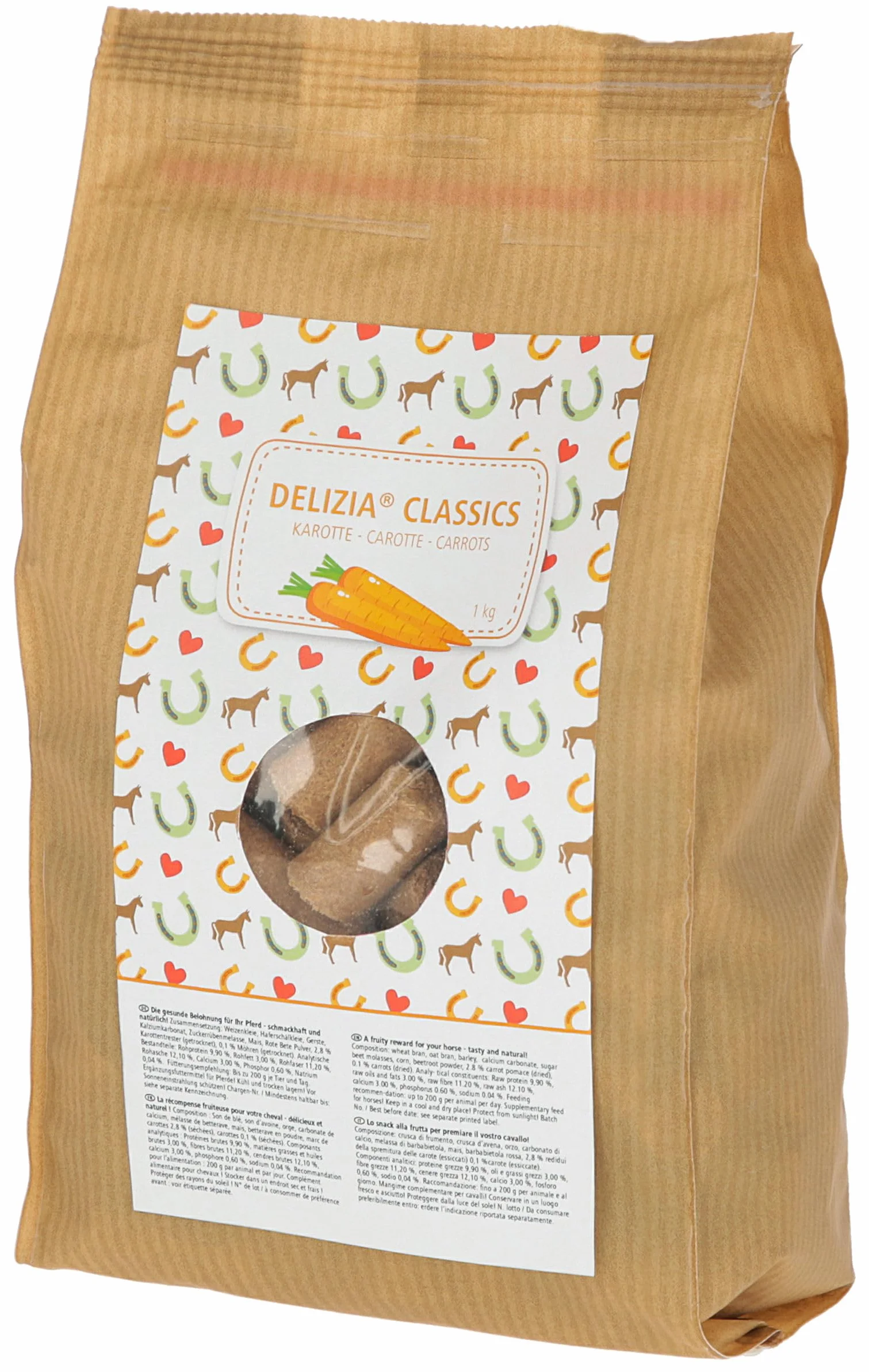 Kerbl Delizia Sweeties Carotte 1 kg