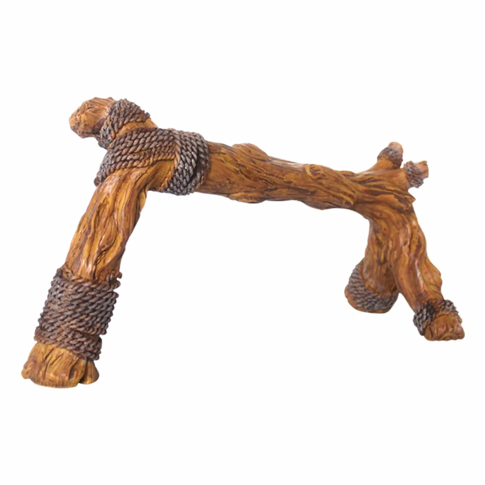 Branches de Bois Épaisses pour Reptile – Décorations d'Habitat de Serpent, Branches Grimpantes de Terrarium en Bois, Ornement de Tronc d'Arbre