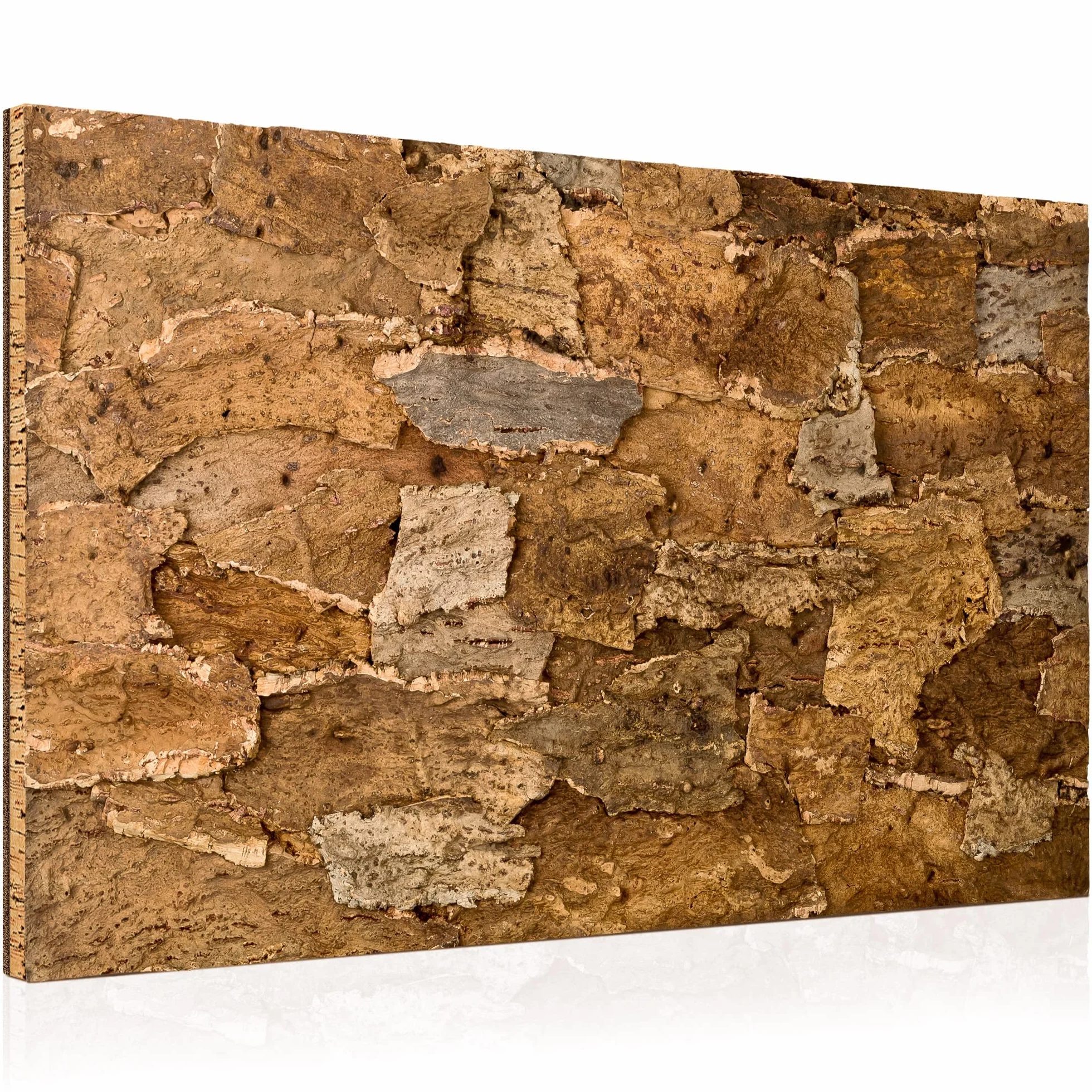 Paroi arrière XL pour terrarium Desert 3D écorce de liège naturel 90 x 60 cm